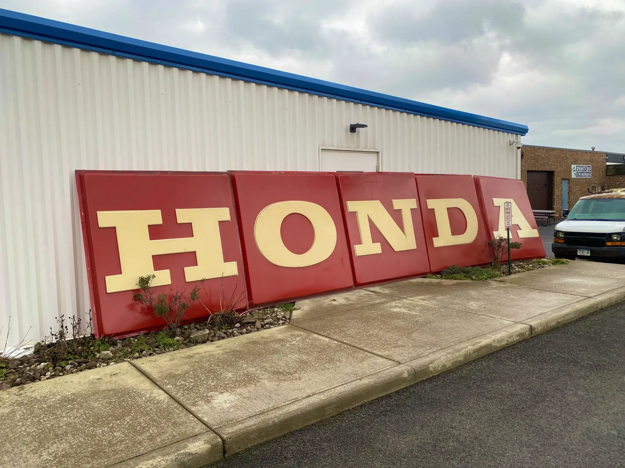 MP: Authentic 1980s Honda Dealership Sign (36') | PCARMARKET