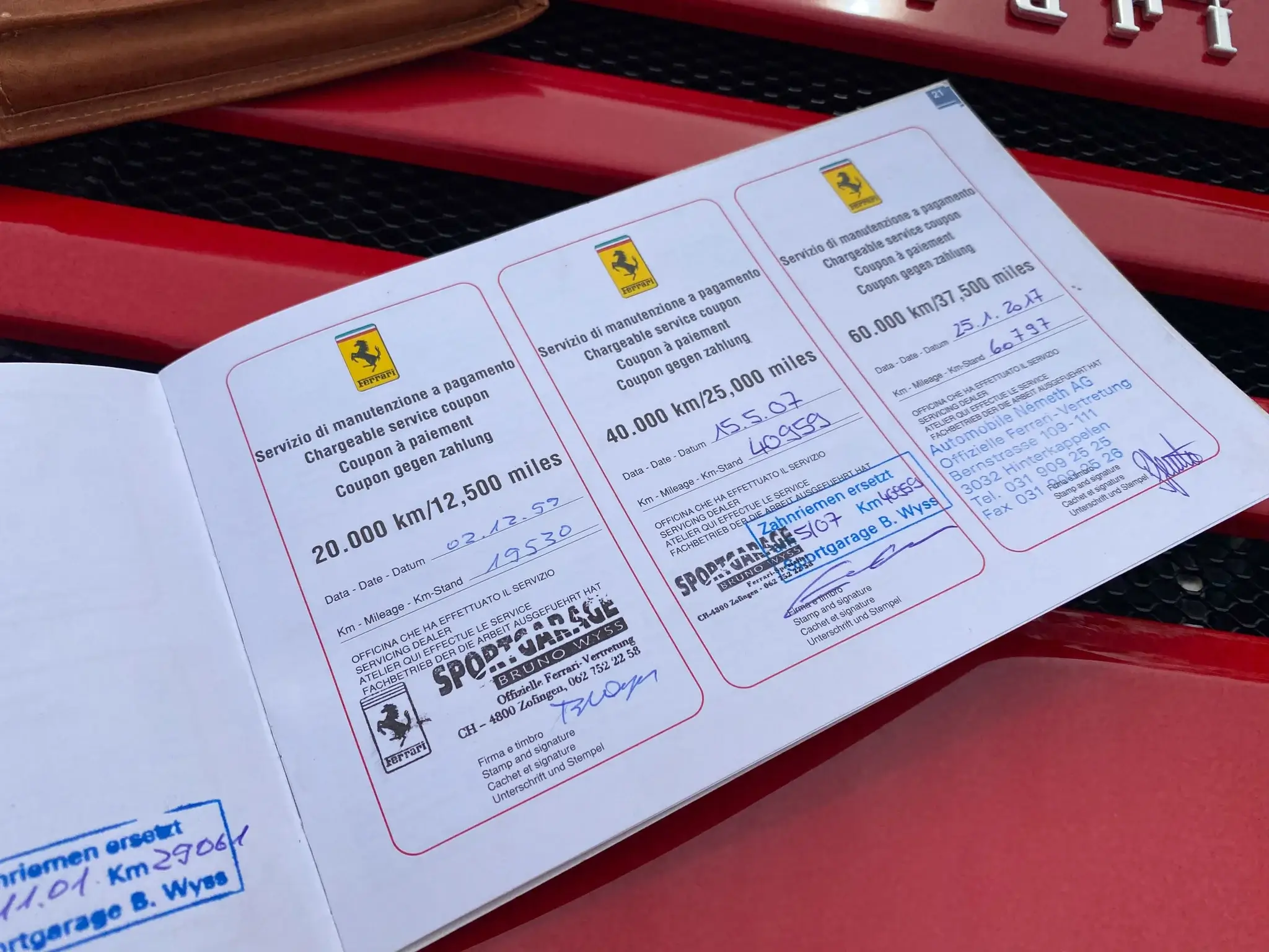 フェラーリ証明書Ｆ599 MP: 1996 Ferrari F355 Berlinetta 6-Speed | PCARMARKET