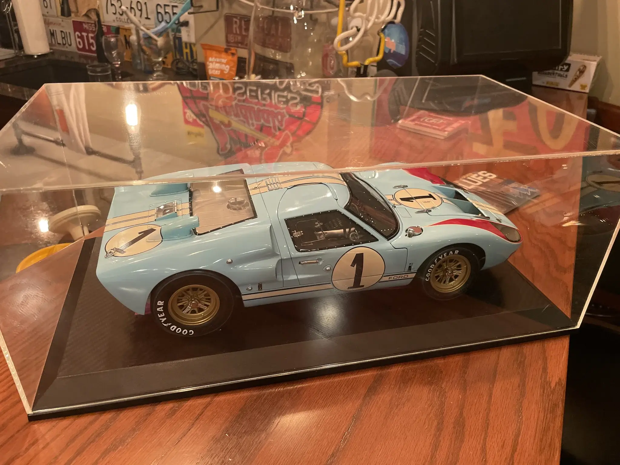 No Reserve Exoto 1966 Ford GT40 MKII #1 LeMans 24 hour 1:10