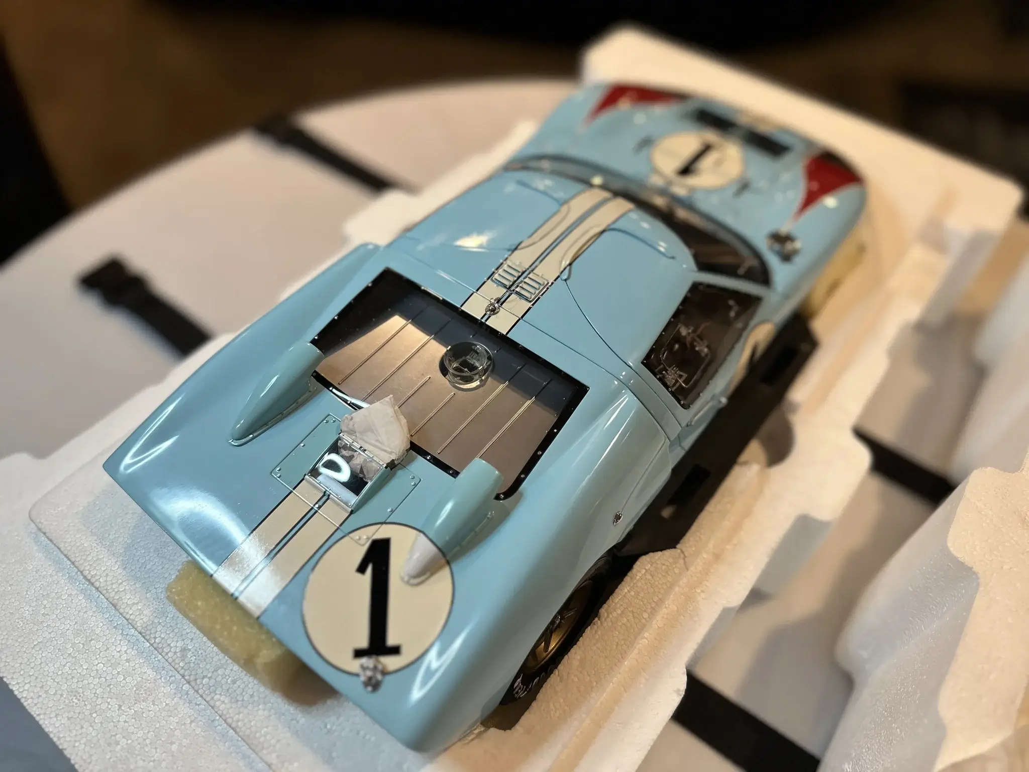 No Reserve Exoto 1966 Ford GT40 MKII #1 LeMans 24 hour 1:10