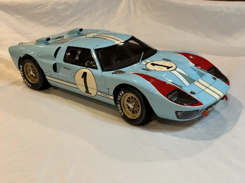 No Reserve Exoto 1966 Ford GT40 MKII #1 LeMans 24 hour 1:10