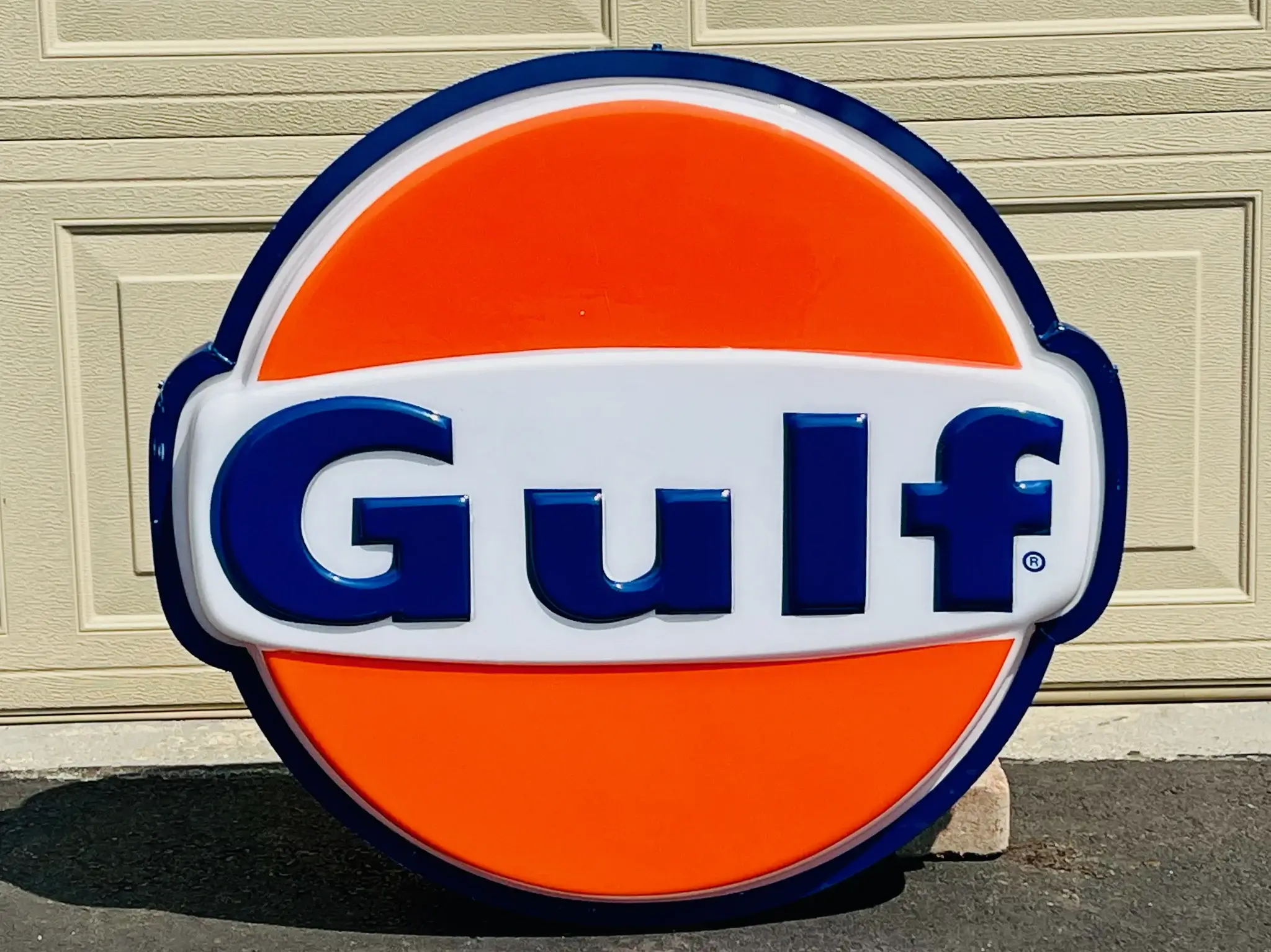Illuminated Gulf Sign | PCARMARKET