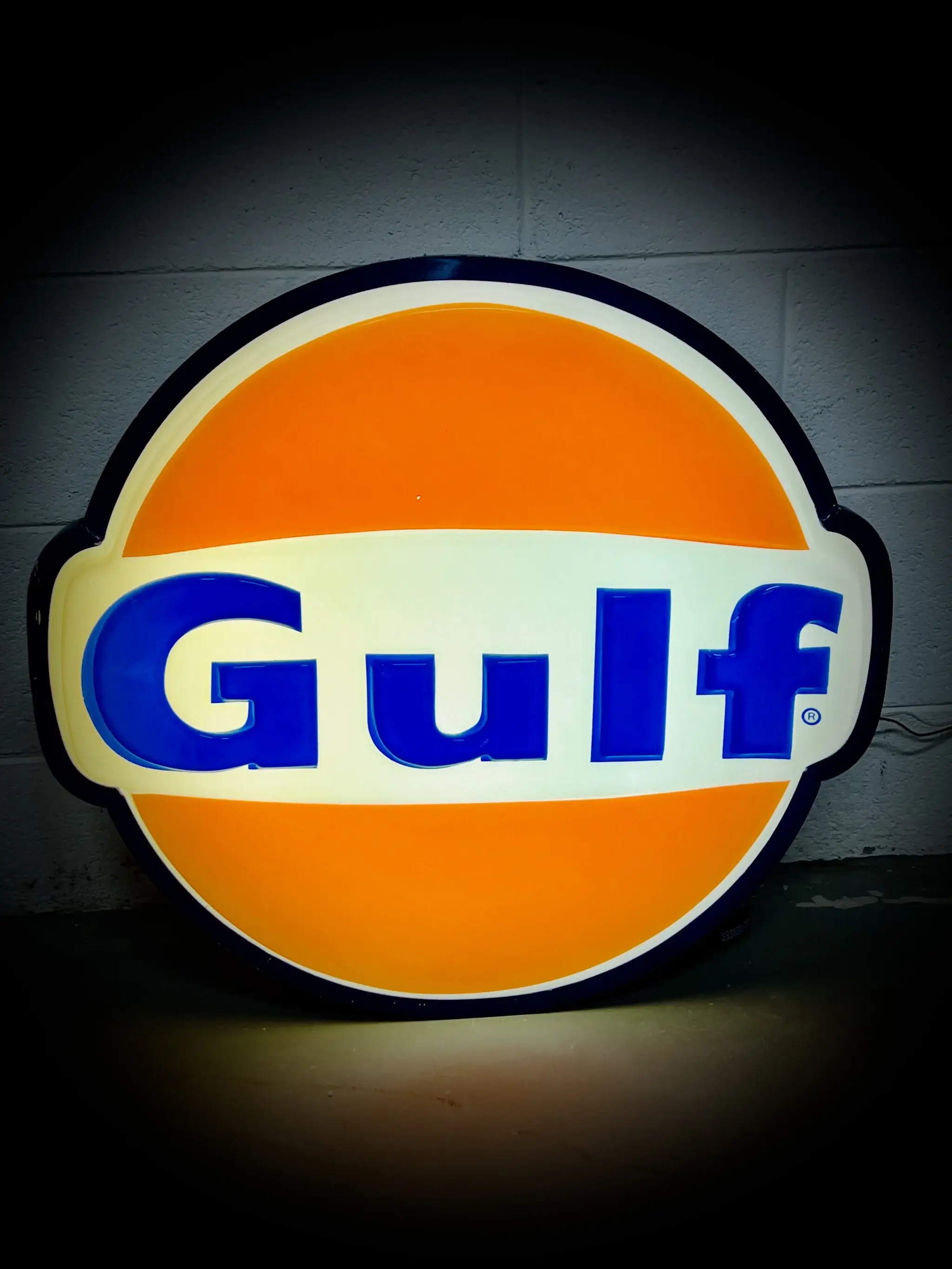 Illuminated Gulf Sign | PCARMARKET