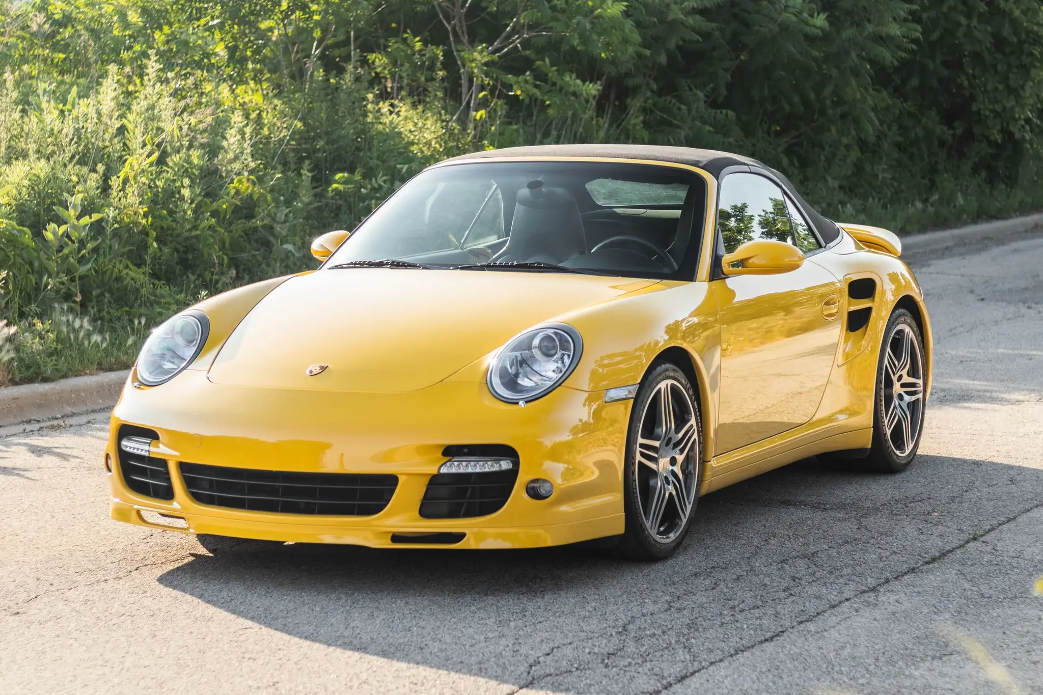 12k-Mile 2008 Porsche 997 Turbo Cabriolet 6-Speed Switzer P800