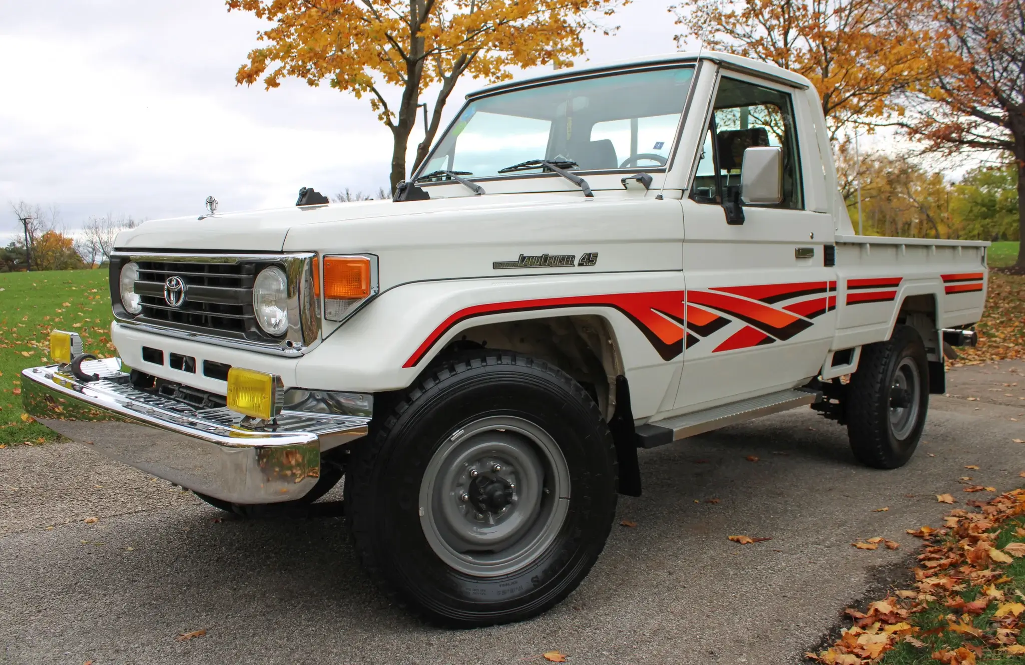 MP: 14k-Mile 1997 Toyota Land Cruiser FJZ75 Pickup 5-Speed