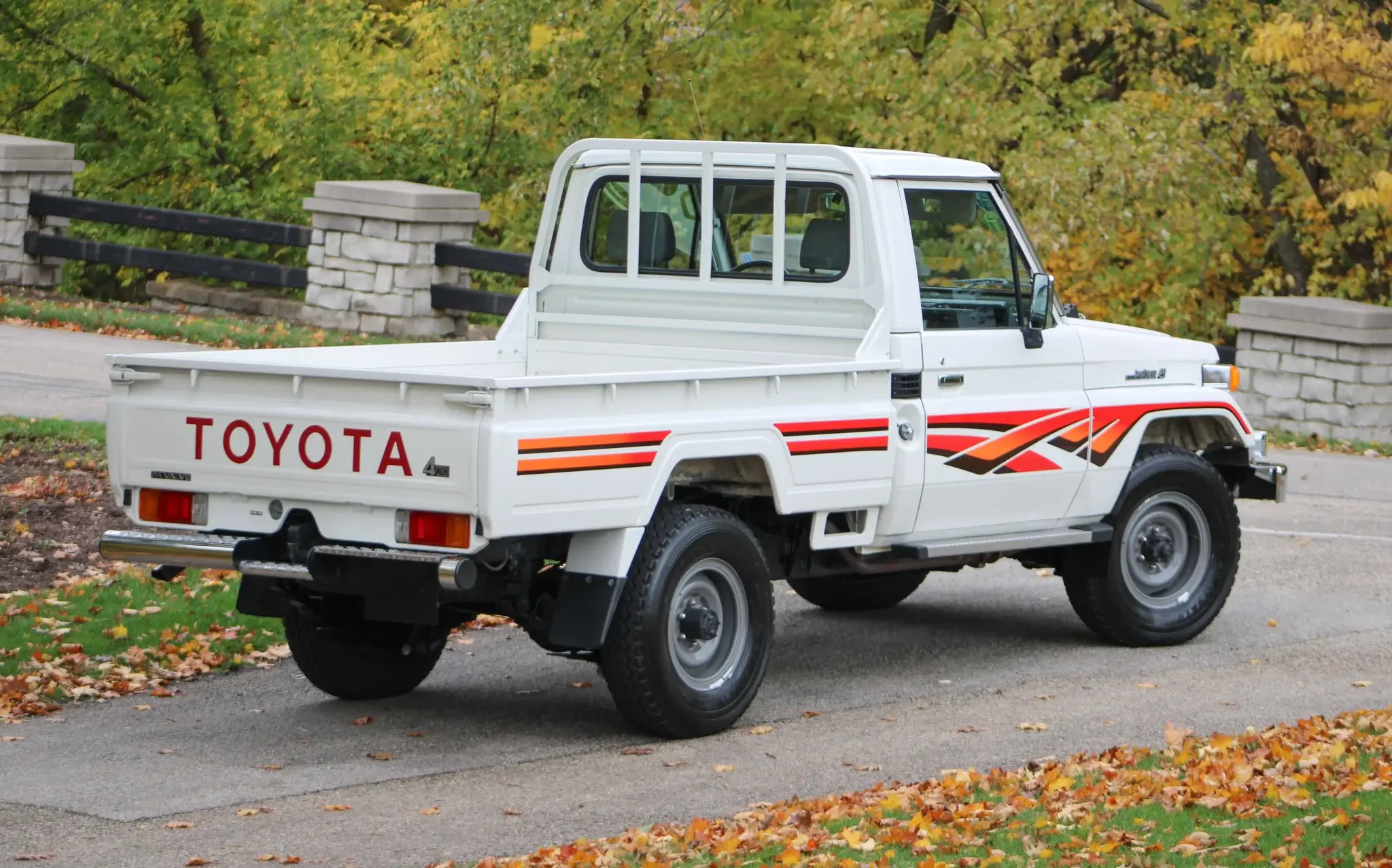 ☆TOYOTA ／TASCAN☆ MP: 14k-Mile 1997 Toyota Land Cruiser FJZ75 Pickup 5-Speed