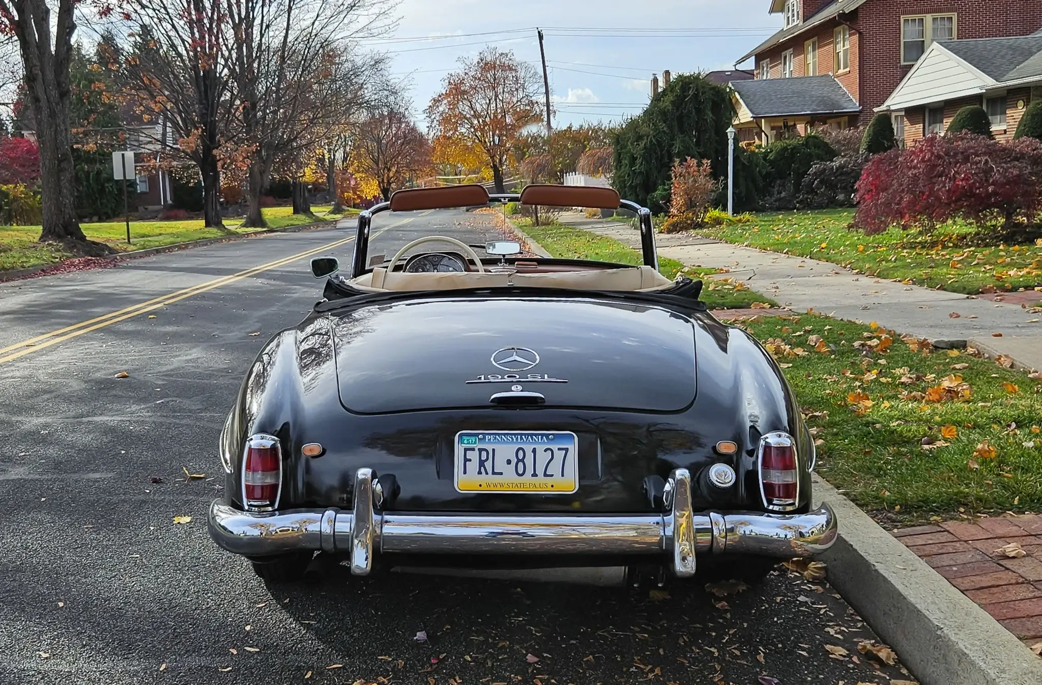 Réflecteurs Arrière Pour Mercedes 300SL Roadster & 190SL - Vintage - Occasion Allemagne