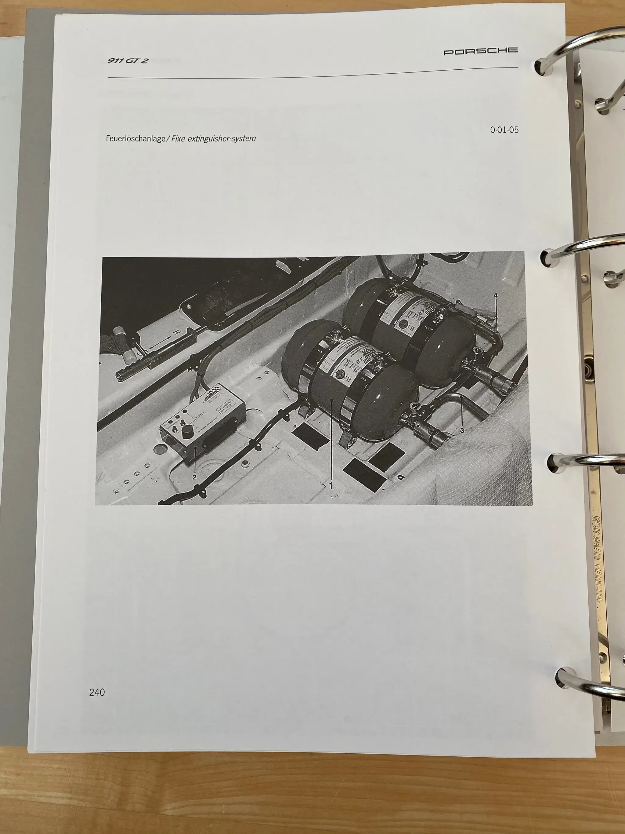 MP: Complete Original Porsche 993 GT2 Owners Manual & Press