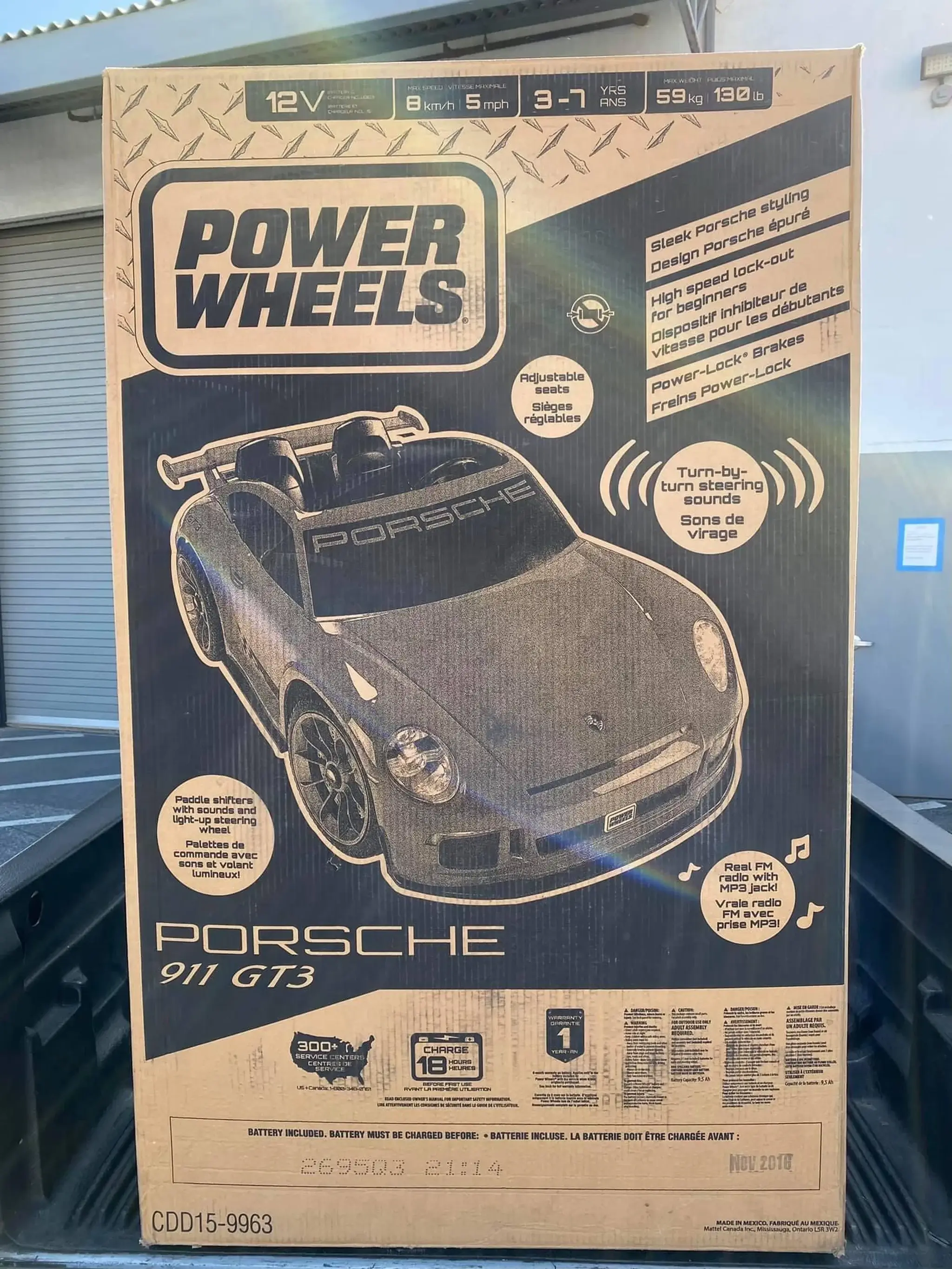 MP: Brand New in Box Porsche 911 GT3 Power Wheels | PCARMARKET