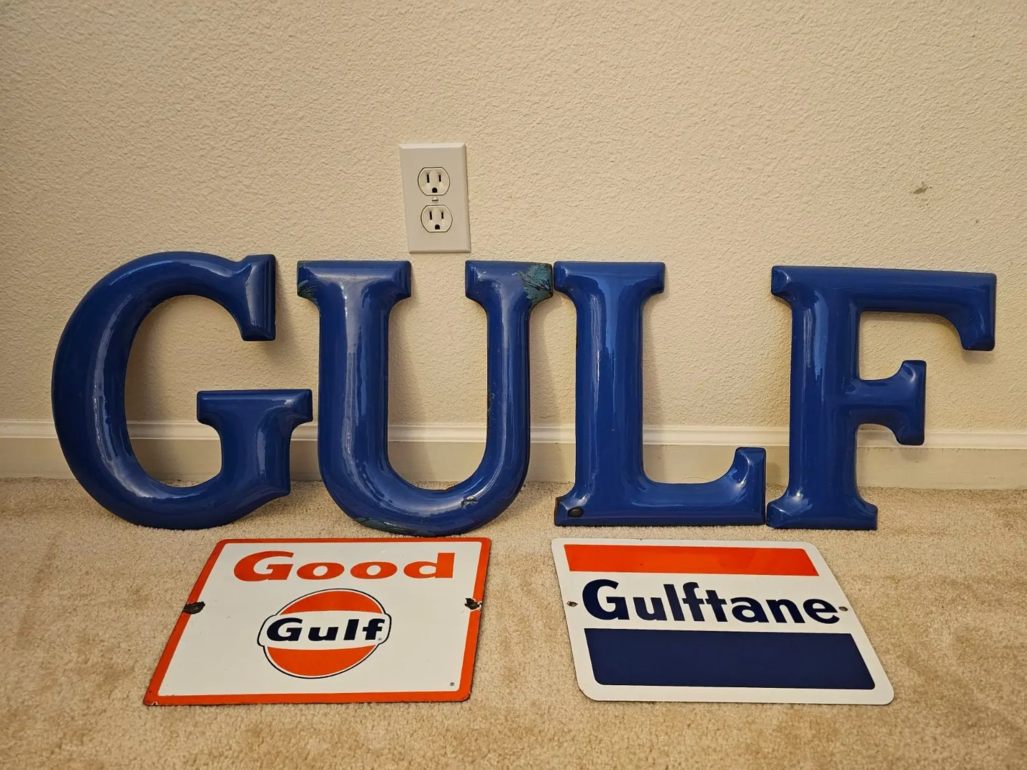 MP: Gulf Gas Station Sign Collection | PCARMARKET