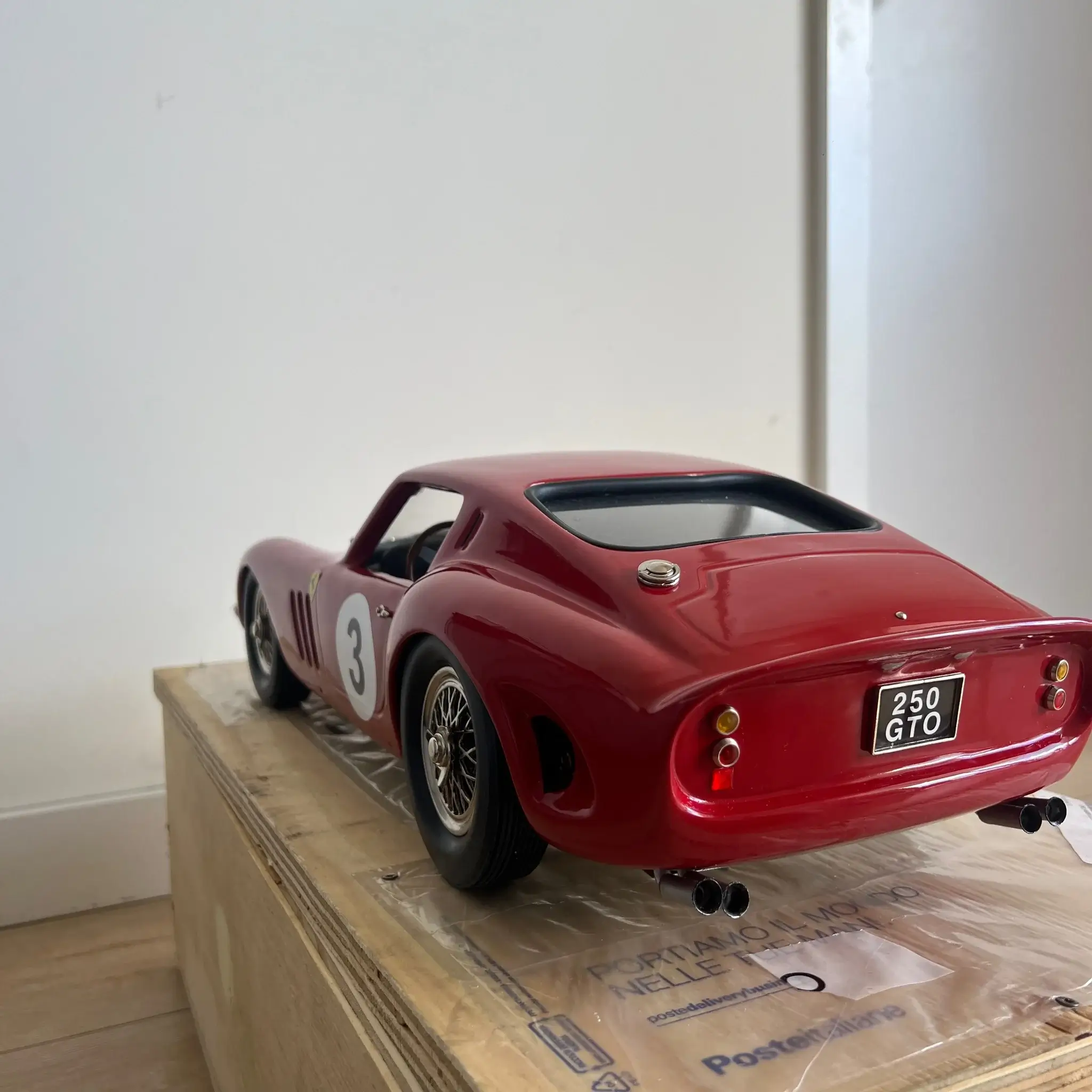 GT-SPIRIT 1:12 Ferrari 250 GTO año de construcción 1962 plata ZM118