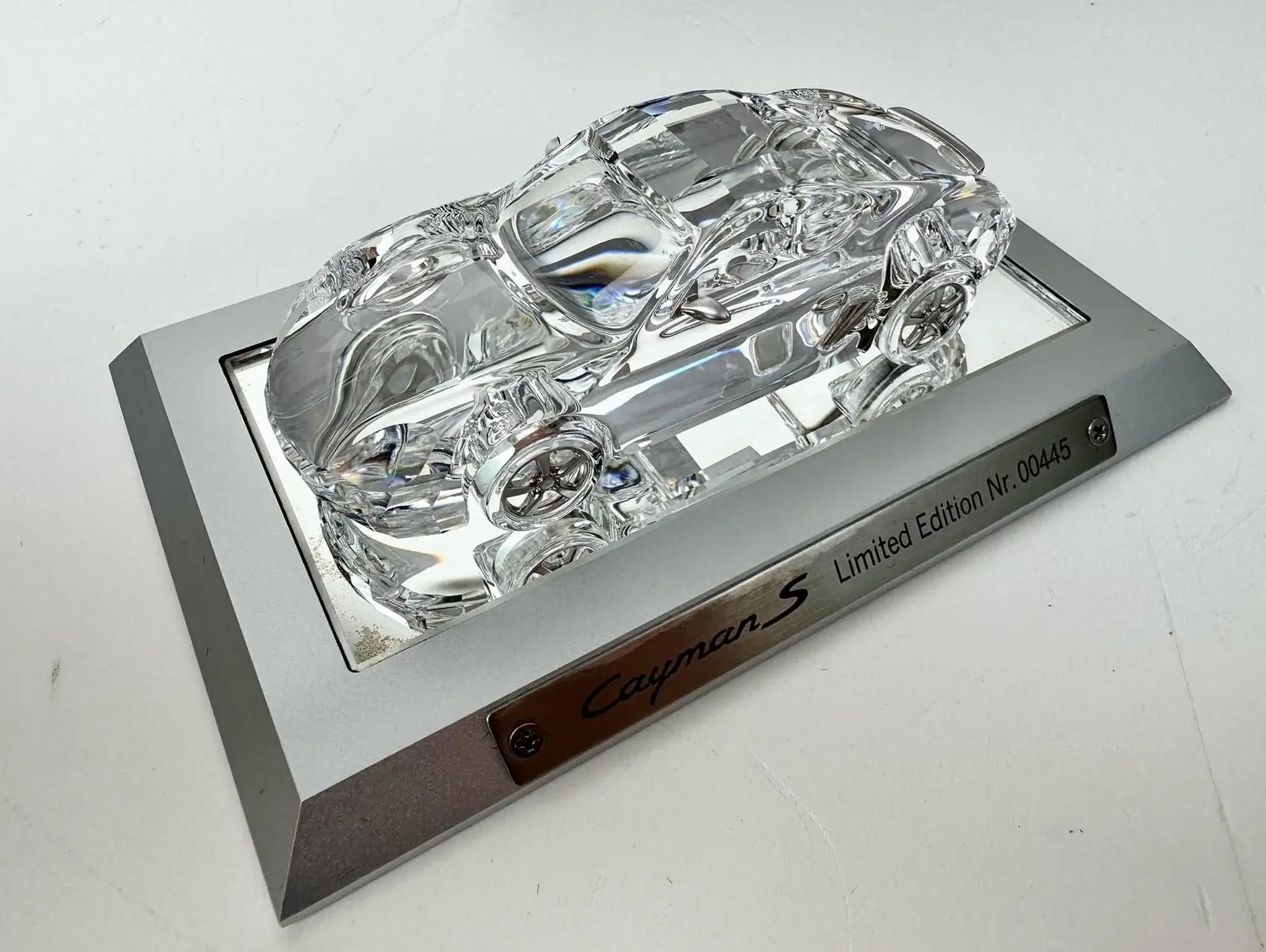 Porscheポルシェ Swarovskiスワロフスキー Cayman S No Reserve Porsche Design Drivers Selection 1:43 Swarovski Crystal