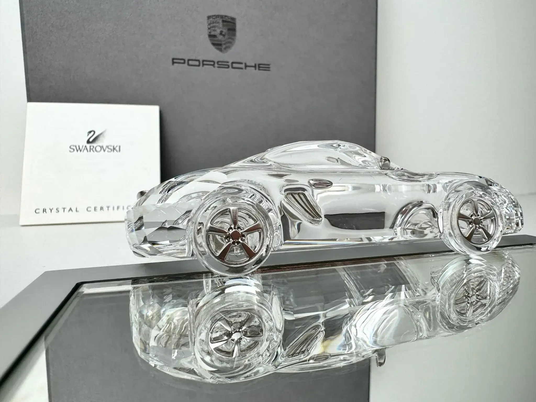 Porscheポルシェ Swarovskiスワロフスキー Cayman S No Reserve Porsche Design Drivers Selection 1:43 Swarovski Crystal