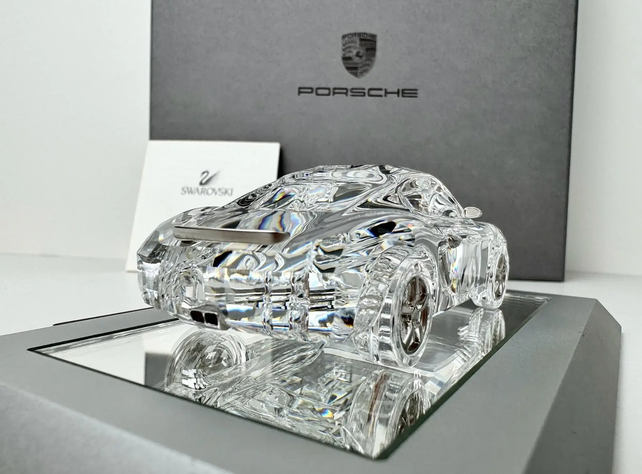 Porscheポルシェ Swarovskiスワロフスキー Cayman S No Reserve Porsche Design Drivers Selection 1:43 Swarovski Crystal