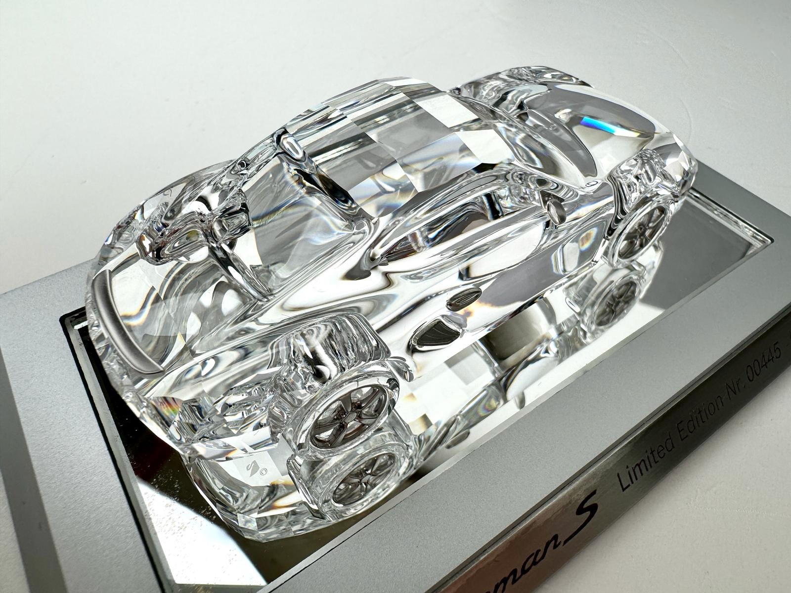 置物 Swarovski / Crystal Porsche Cayman S No Reserve Porsche Design Drivers Selection 1:43 Swarovski Crystal
