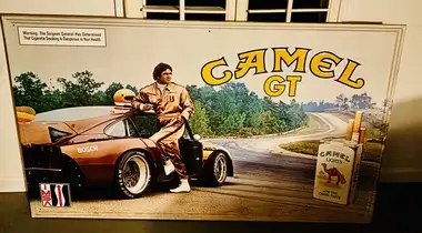 IMSA Camel GT Porsche 935 Metal Sign (5' X 3') | PCARMARKET