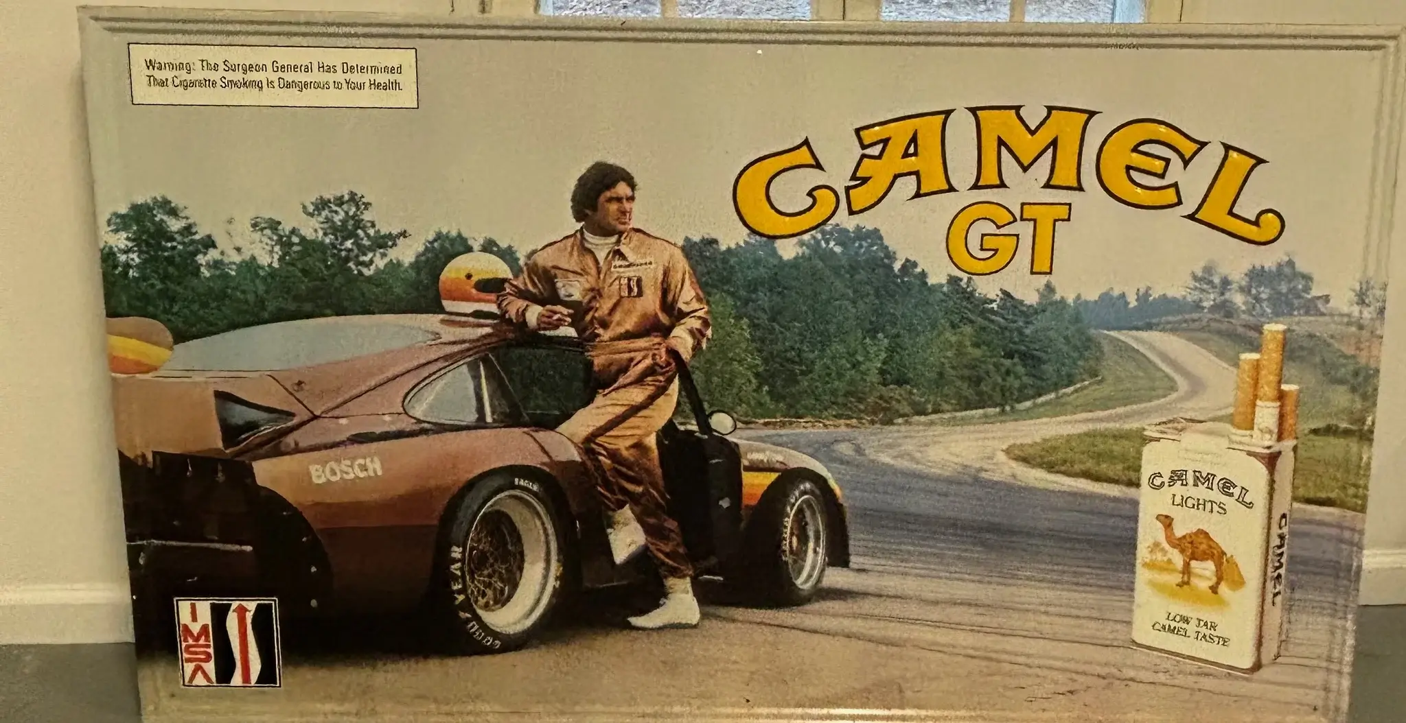 IMSA Camel GT Porsche 935 Metal Sign (5' X 3') | PCARMARKET