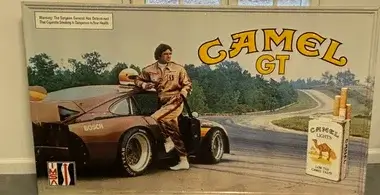 IMSA Camel GT Porsche 935 Metal Sign (5' X 3') | PCARMARKET