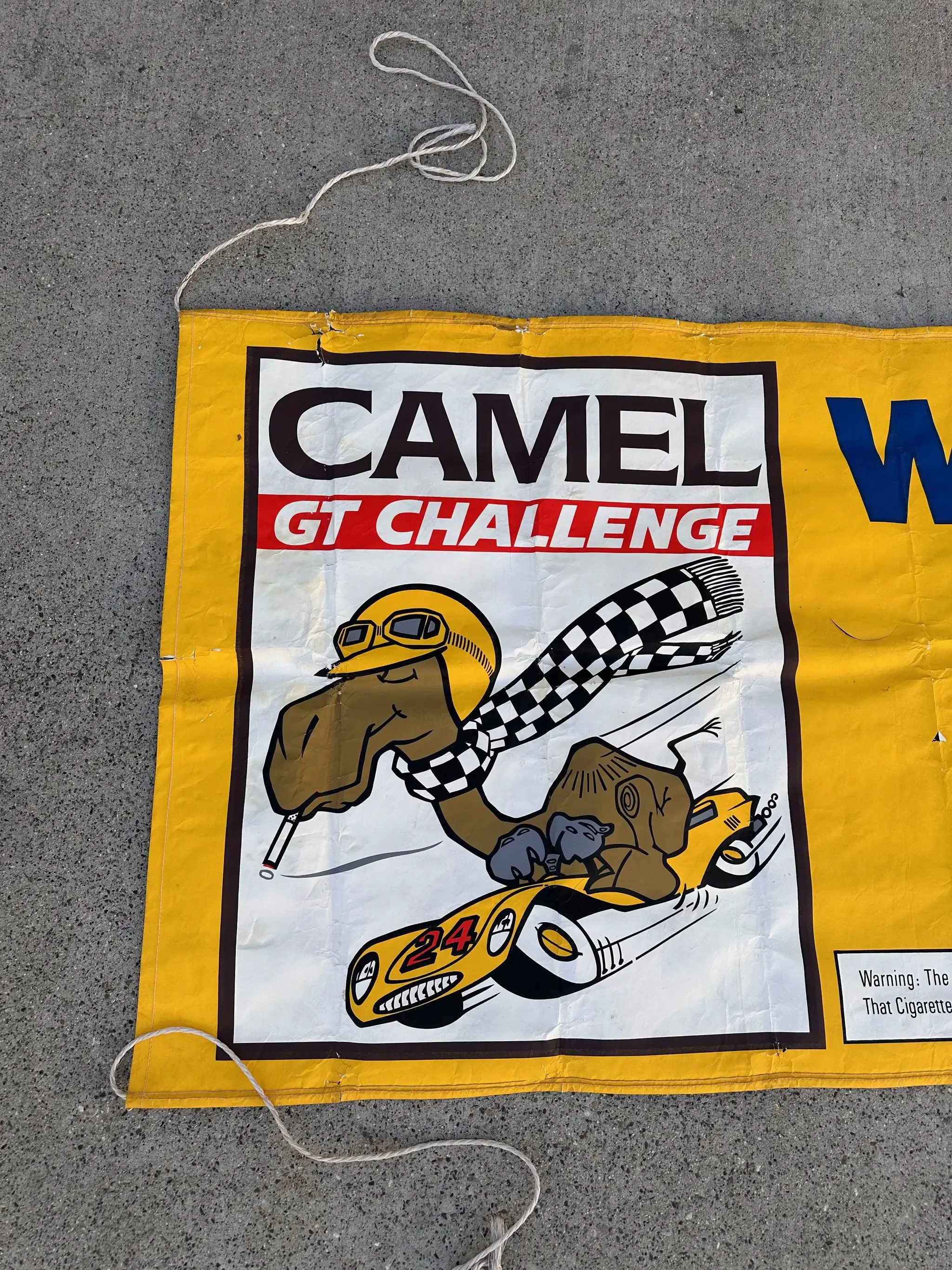 No Reserve 1977 Camel Cigarettes GT Challenge Banner
