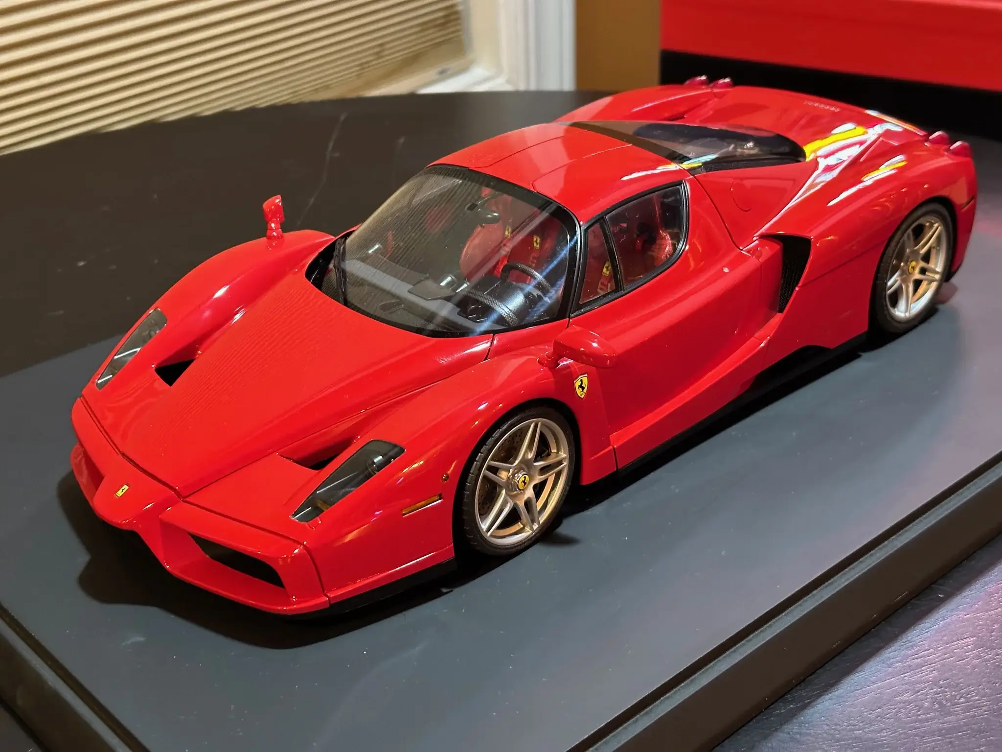 No Reserve 1:12 Scale Model Ferrari Enzo & Ferrari F50 by Tamiya
