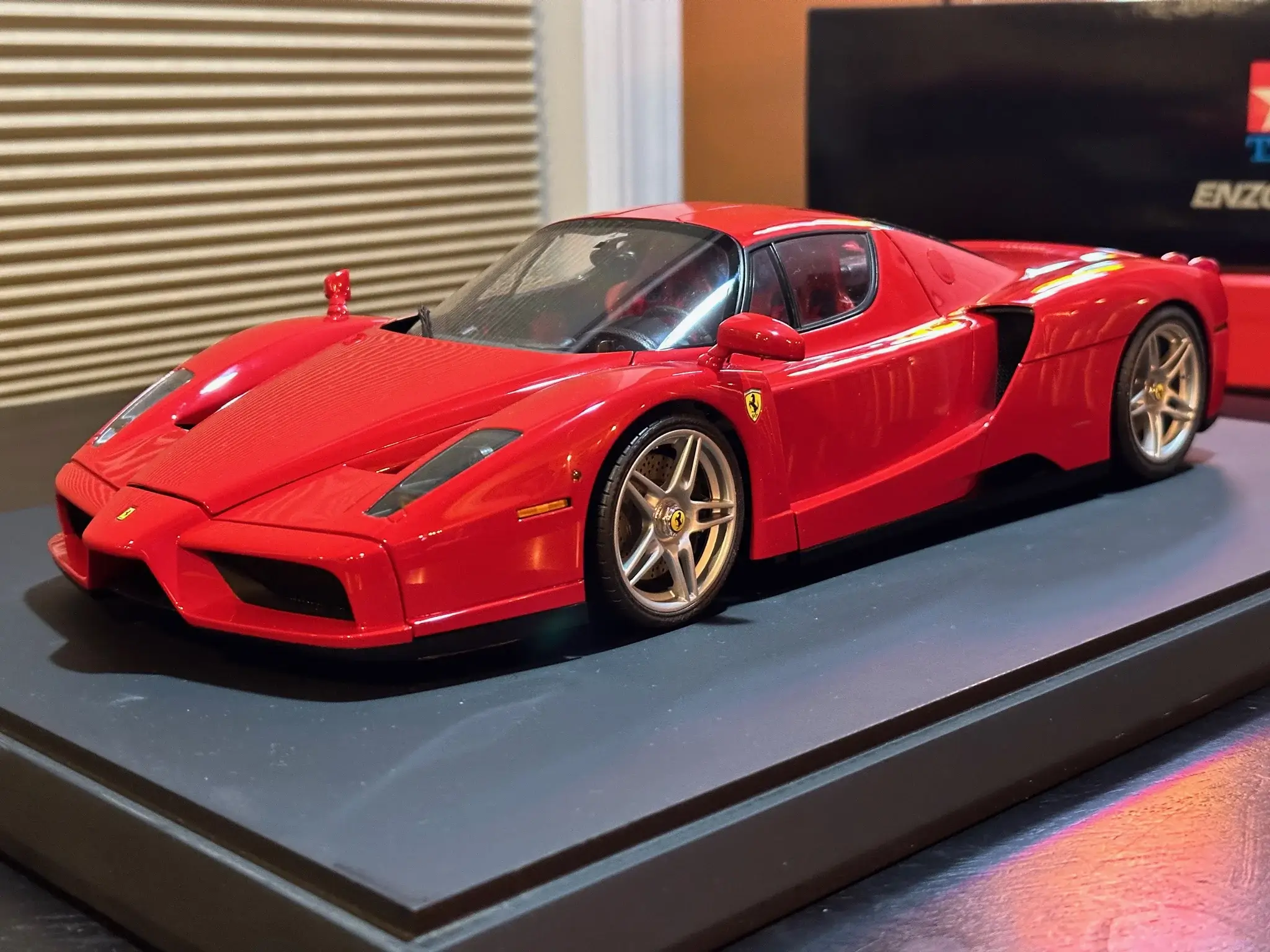 No Reserve 1:12 Scale Model Ferrari Enzo & Ferrari F50 by Tamiya