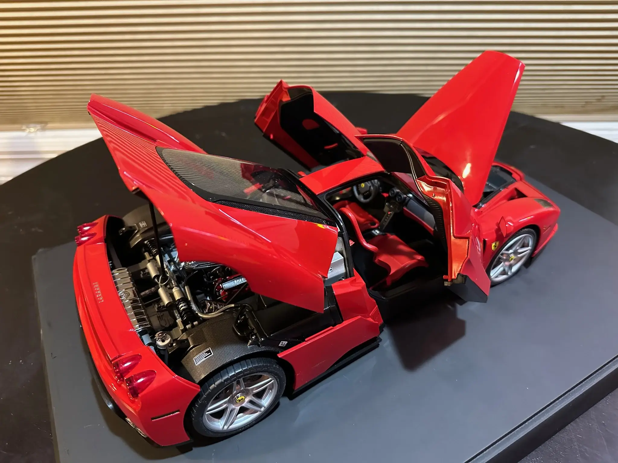 No Reserve 1:12 Scale Model Ferrari Enzo & Ferrari F50 by Tamiya