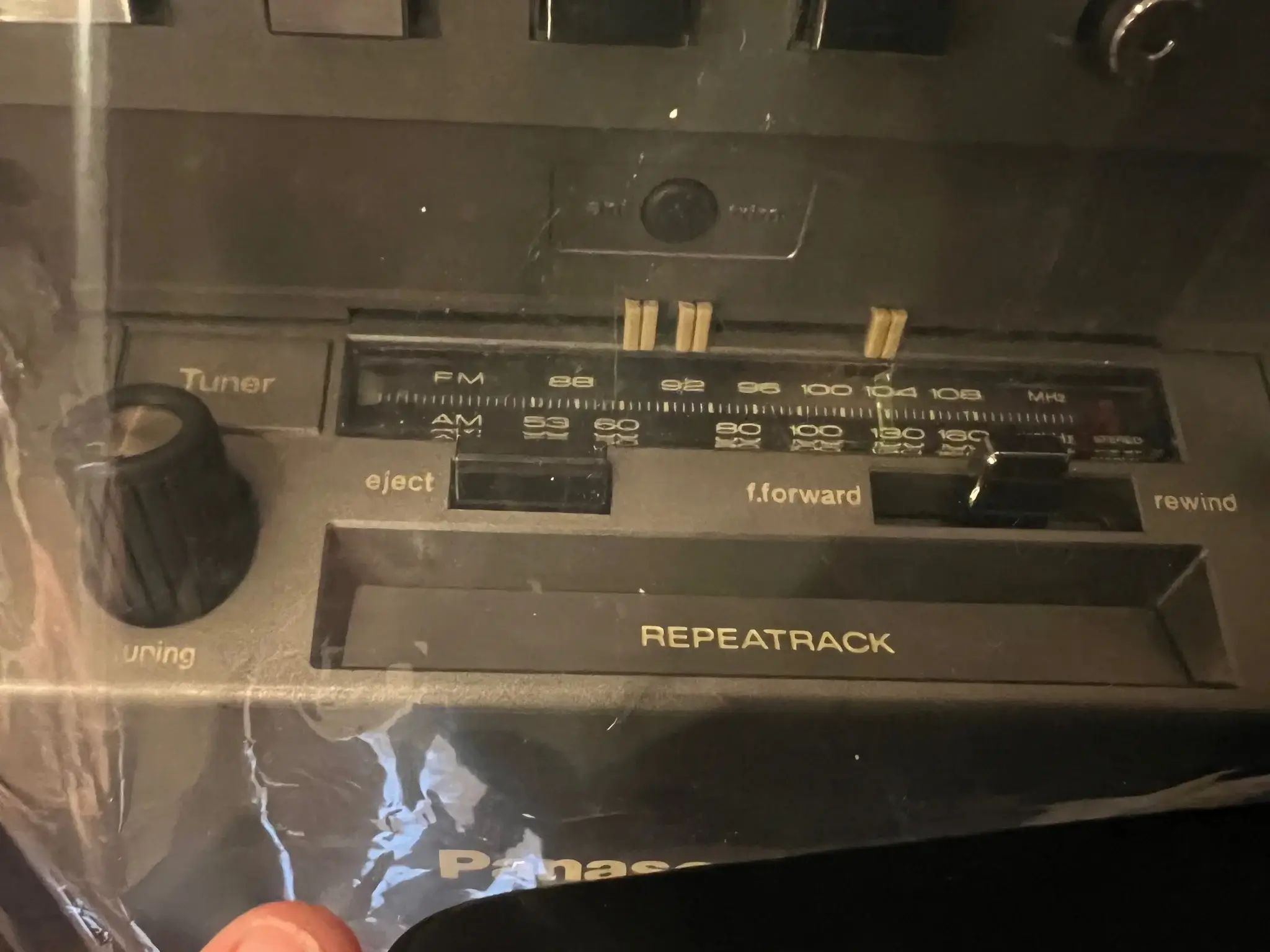 MP: NOS Vintage Panasonic RM-310 Cockpit Hi-Fi Audio System