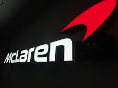 MP: Large Illuminated McLaren Sign | PCARMARKET