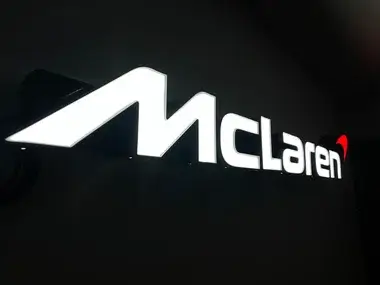 MP: Large Illuminated McLaren Sign | PCARMARKET