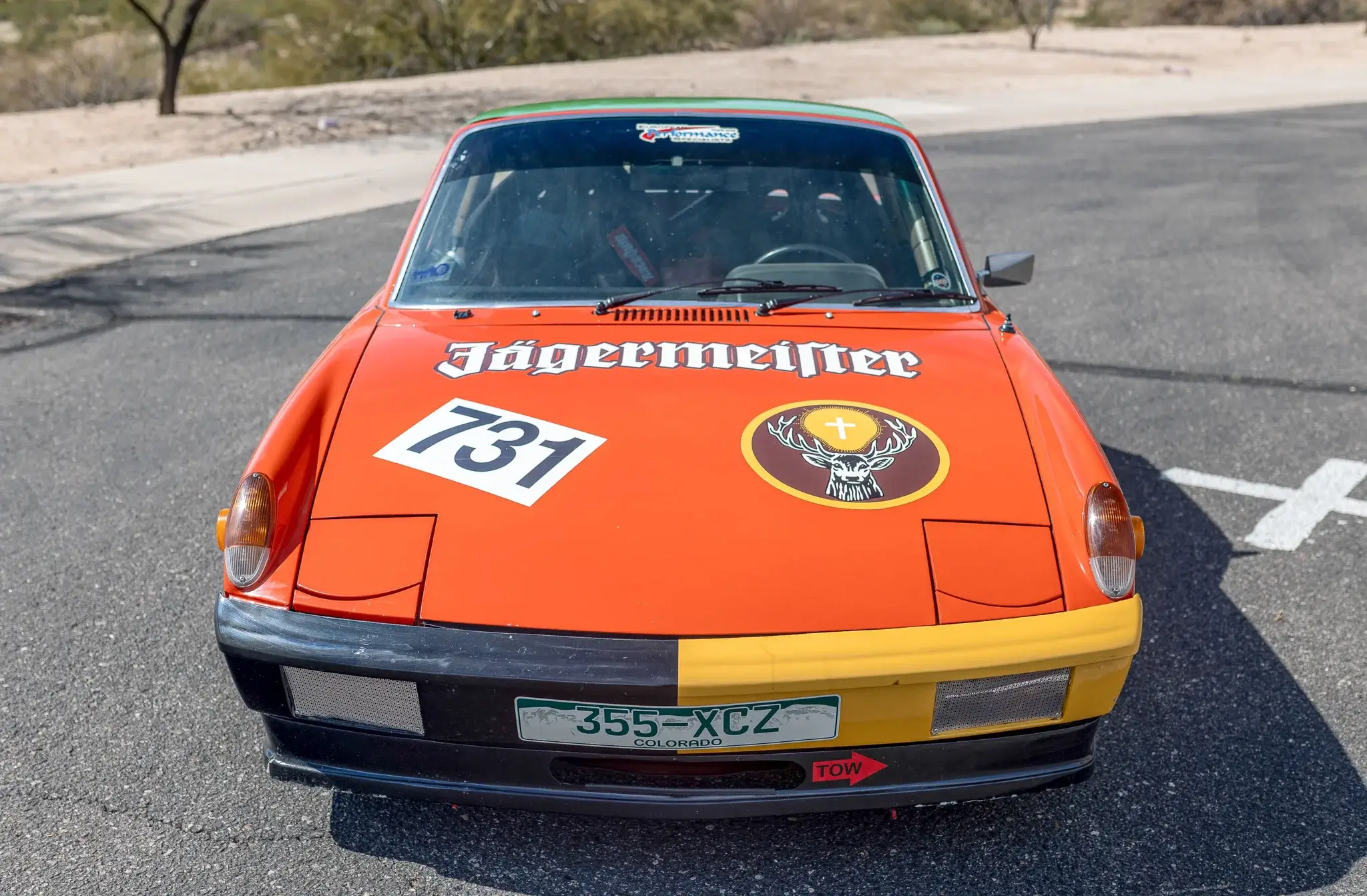 1:43 Schuco Porsche 914/6 # 78 Jägermeister Schimpf Nürburgring
