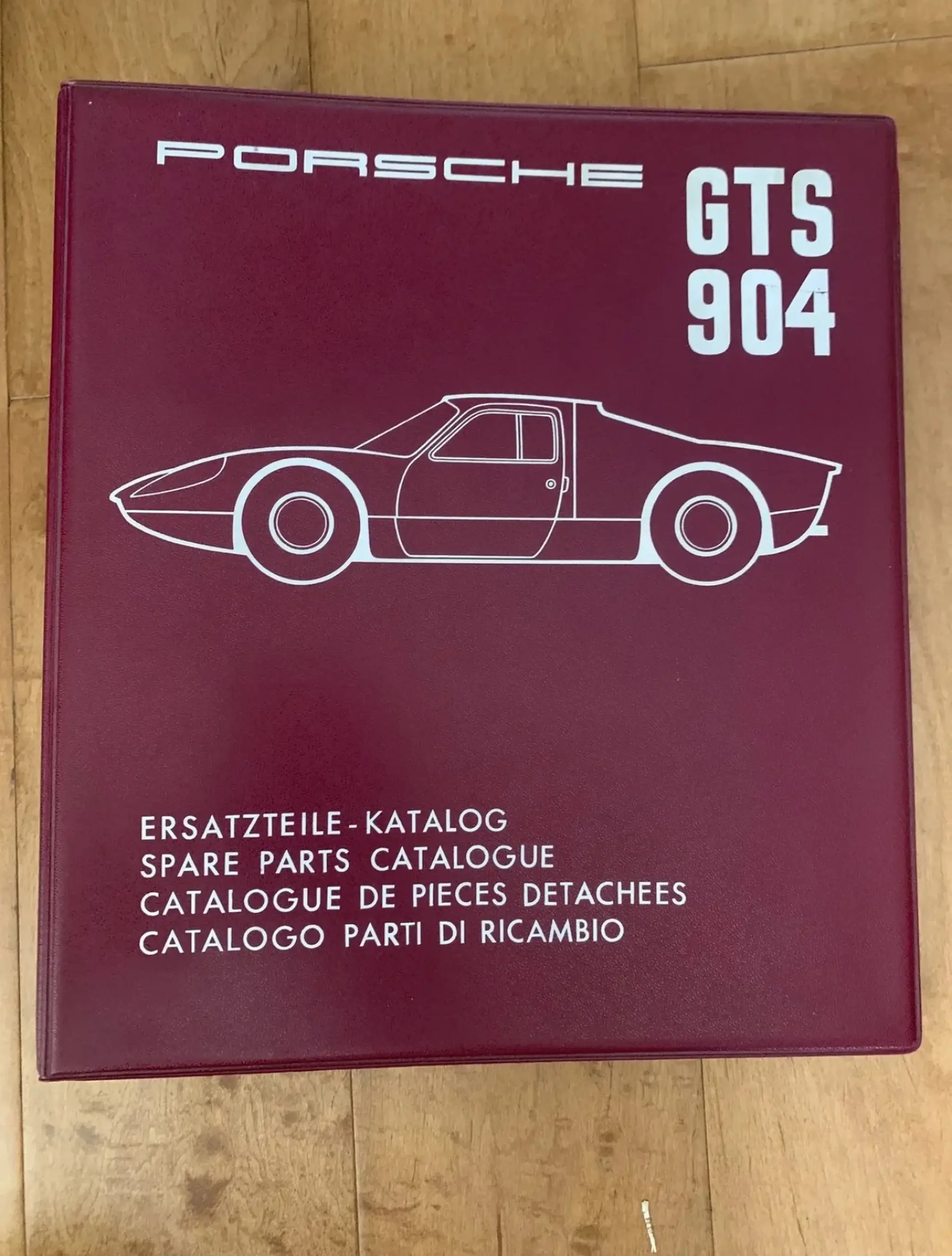 MP: Porsche 904 GTS Spare Parts Catalogue | PCARMARKET