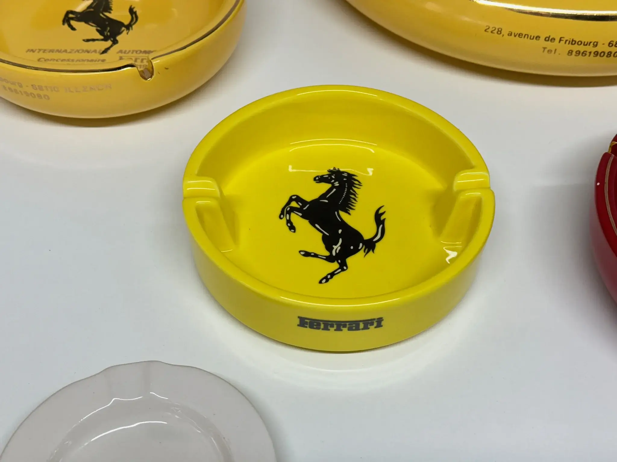 No Reserve Collection of Ferrari Ashtrays and Ceramics | PCARMARKET