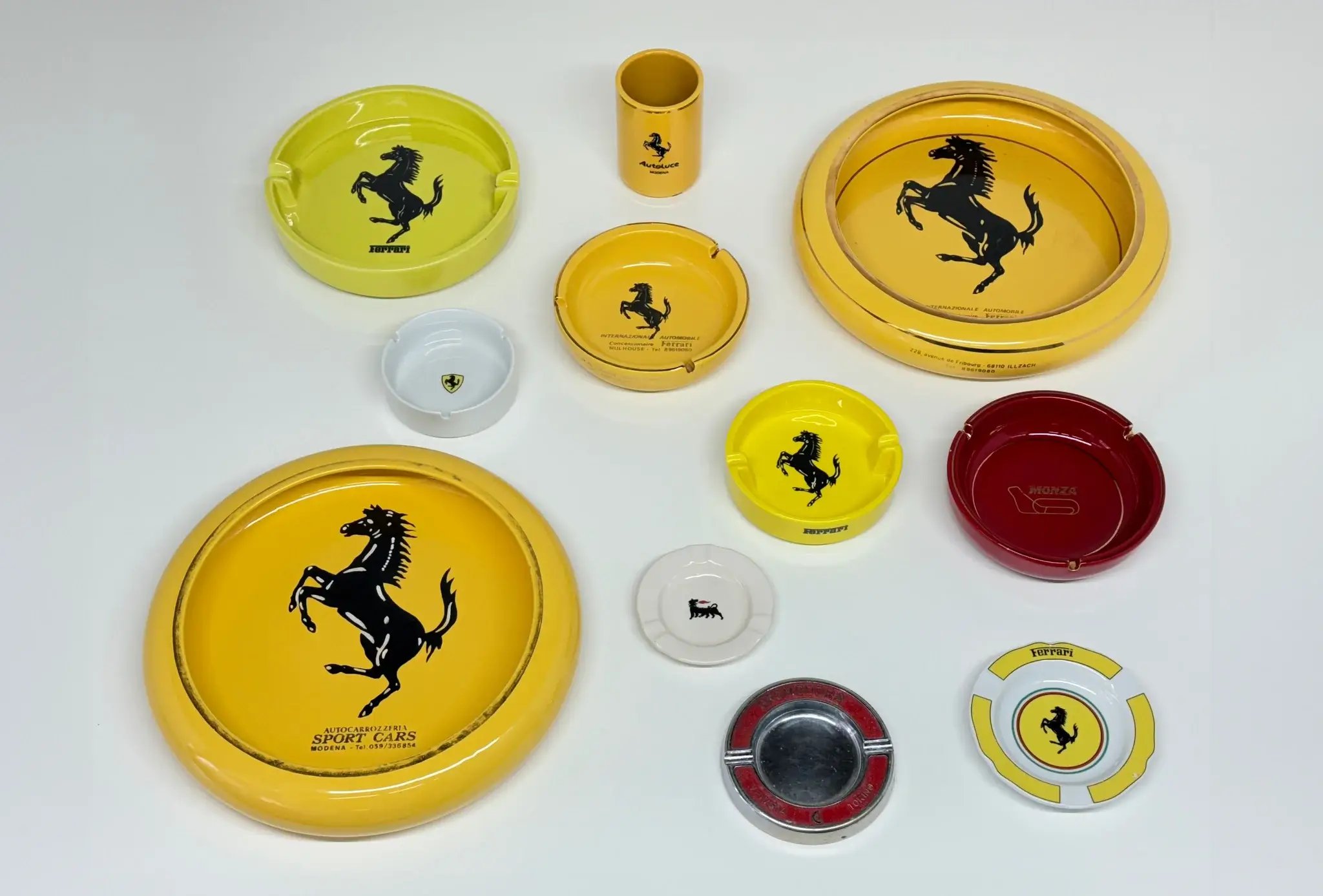 No Reserve Collection of Ferrari Ashtrays and Ceramics | PCARMARKET