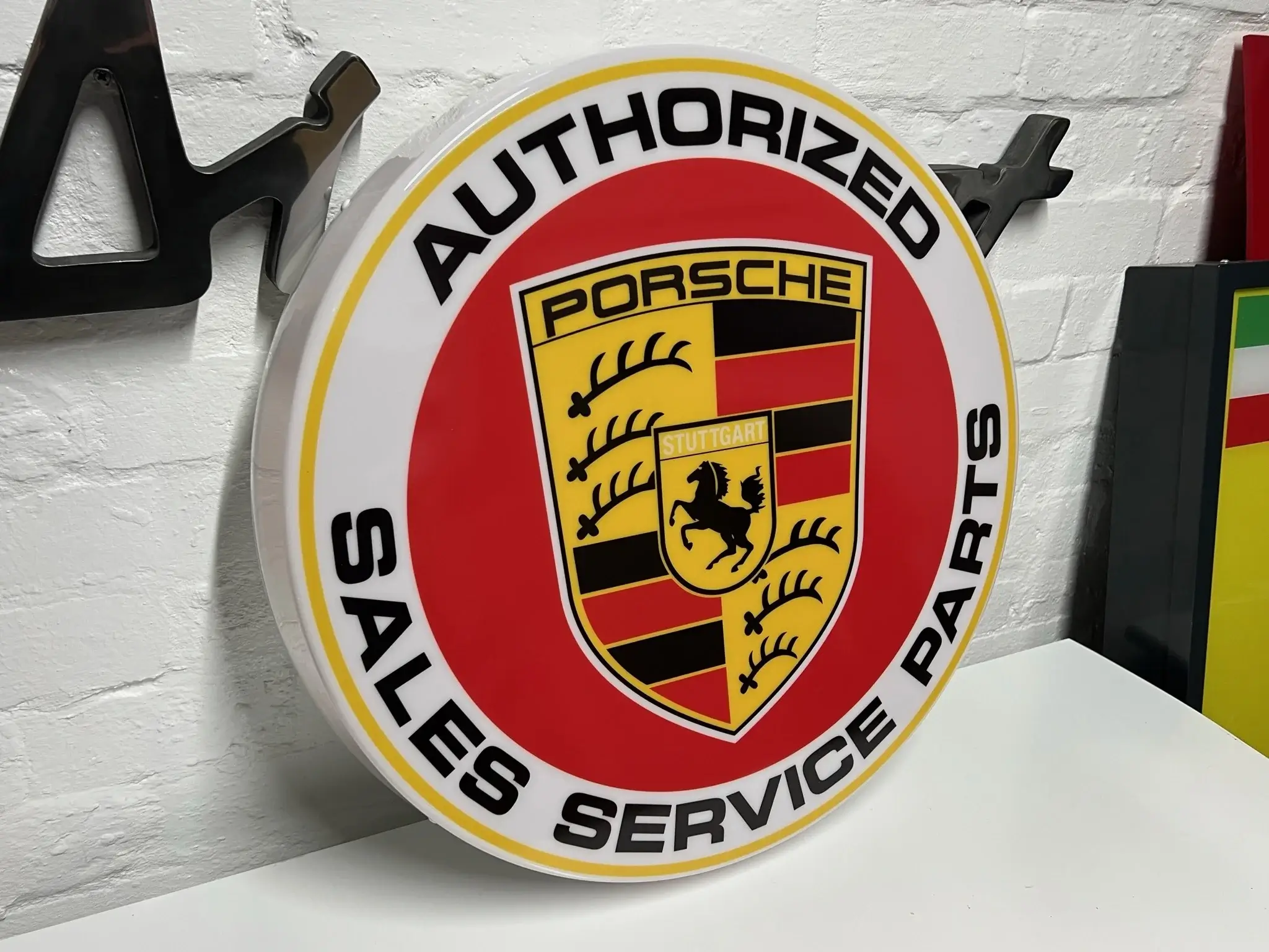 MP: Illuminated Reproduction Porsche Authorized Sales, Service