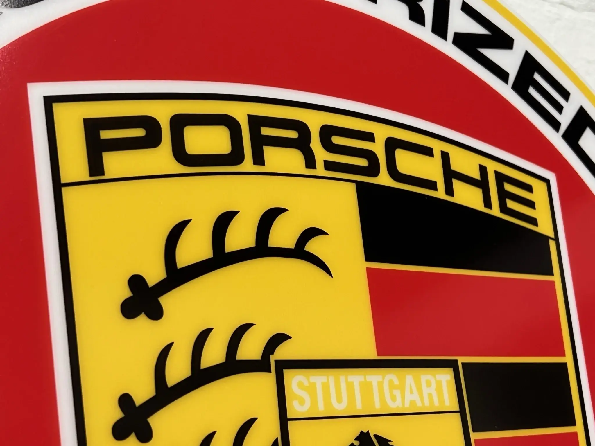 MP: Illuminated Reproduction Porsche Authorized Sales, Service