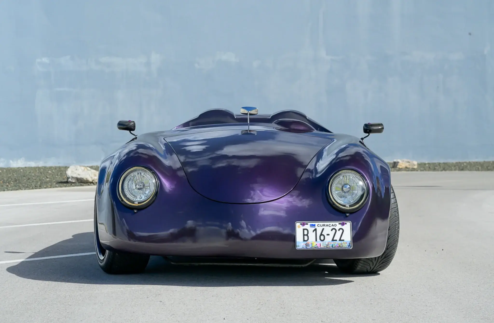 Record Porsche 356 A Speedster Cabriolet Vert Kit Résine Montage Usine 1/43