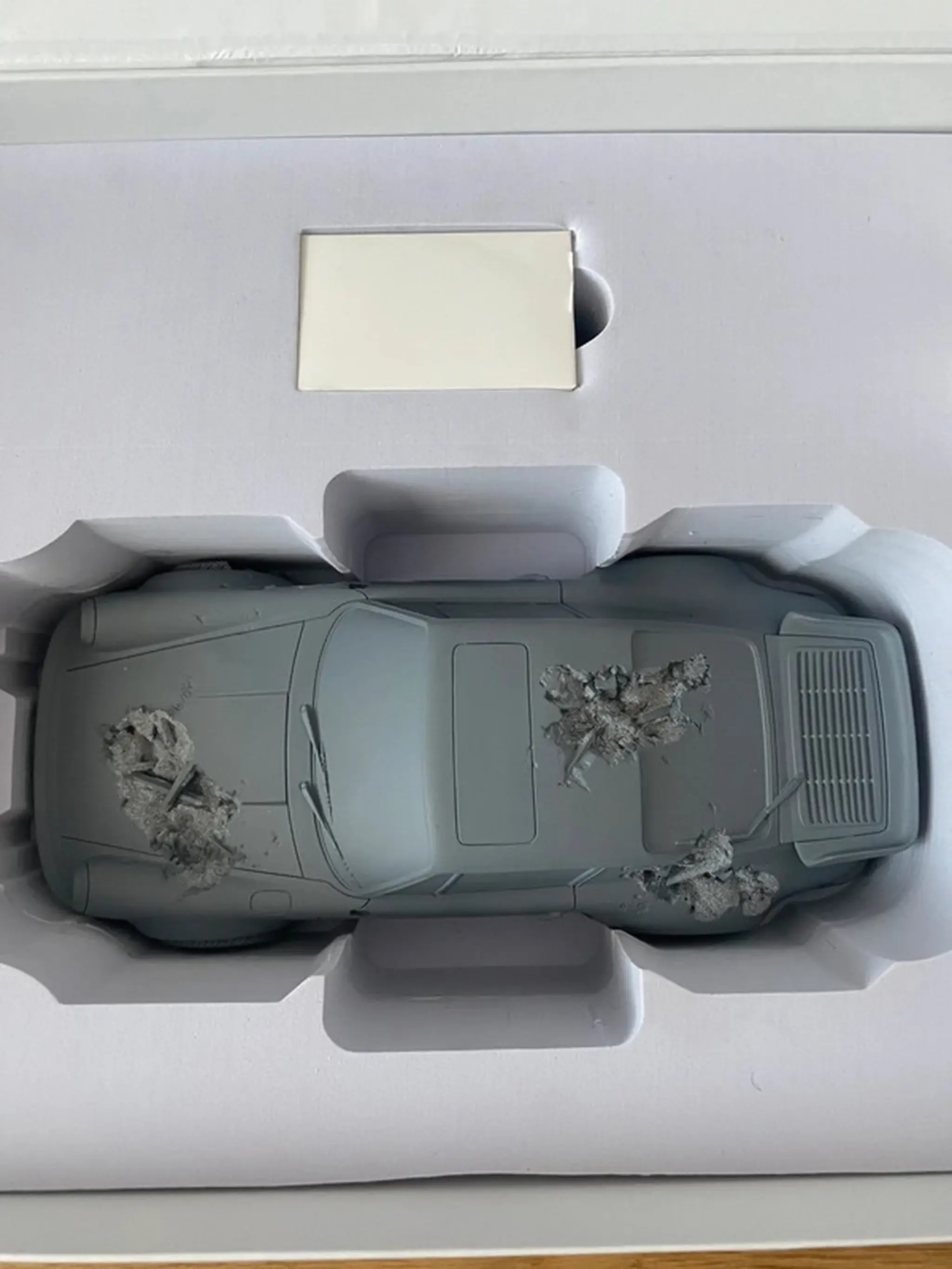 No Reserve Daniel Arsham Eroded Porsche 911 Turbo Grey #239/500