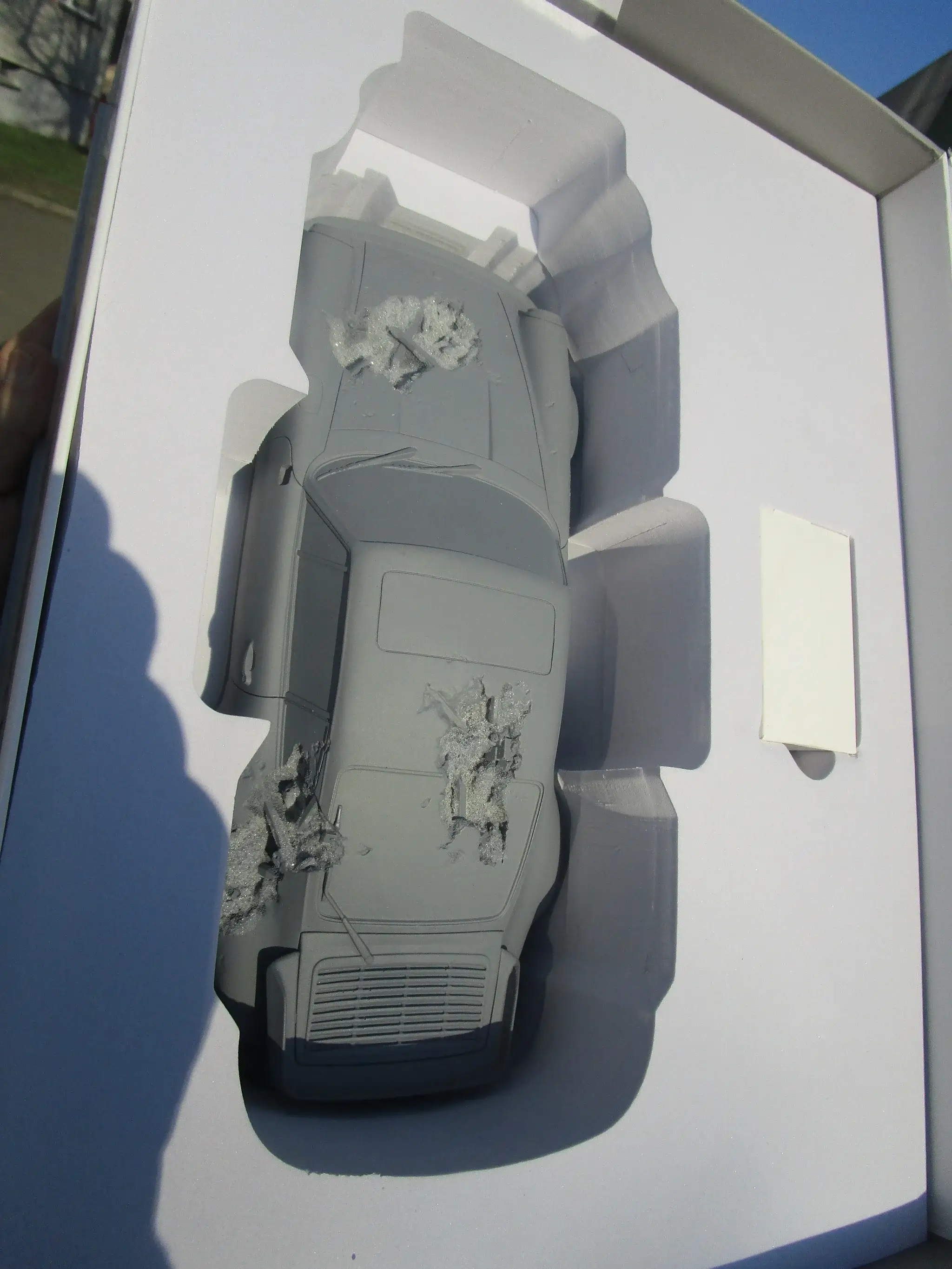No Reserve Daniel Arsham Eroded Porsche 911 Turbo Grey #239/500