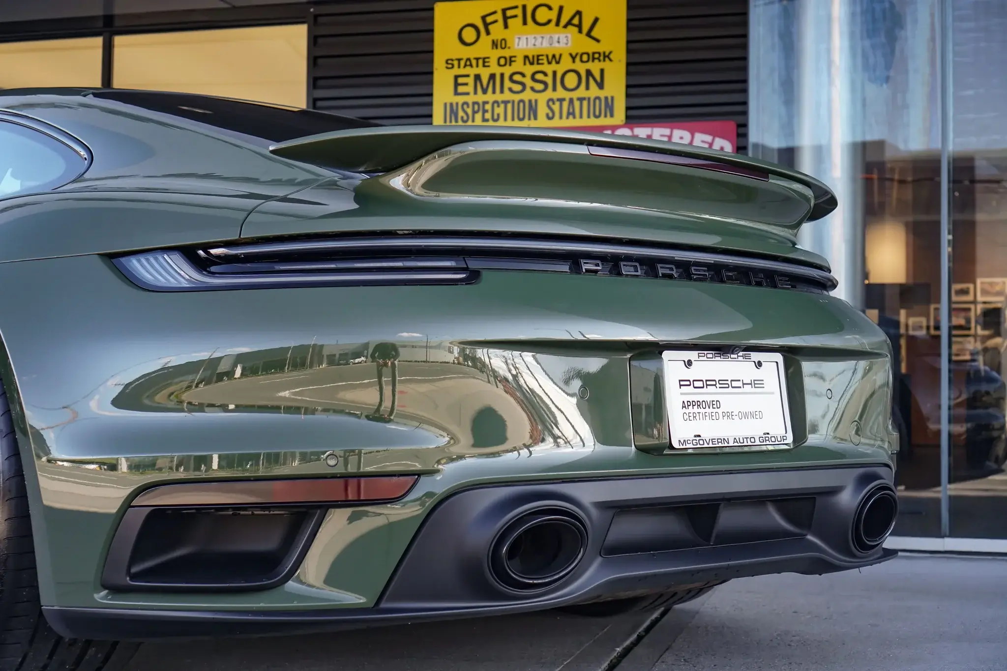 MP: 2k-Mile 2023 Porsche 992 Turbo Coupe Paint to Sample | PCARMARKET