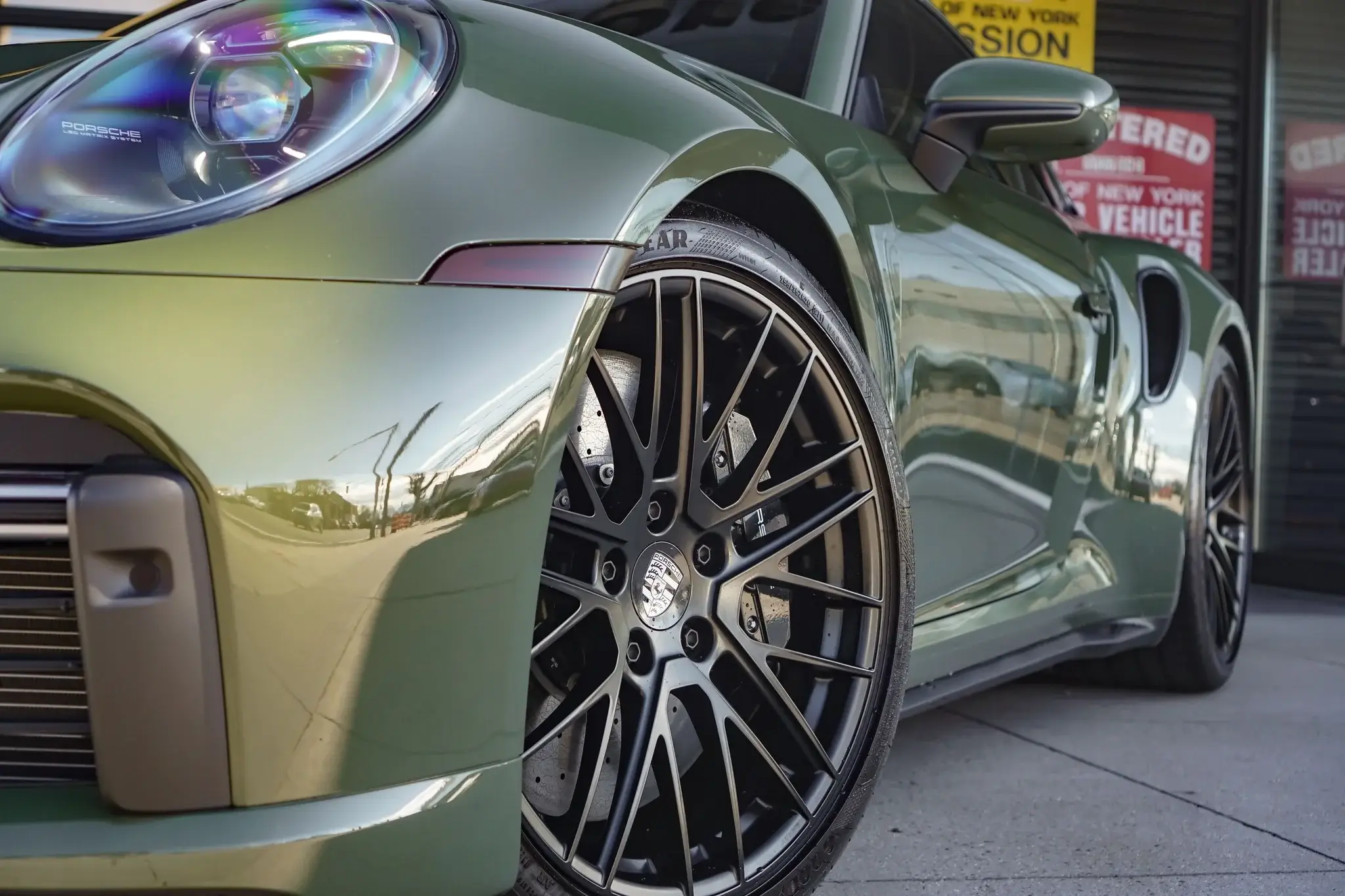MP: 2k-Mile 2023 Porsche 992 Turbo Coupe Paint to Sample | PCARMARKET