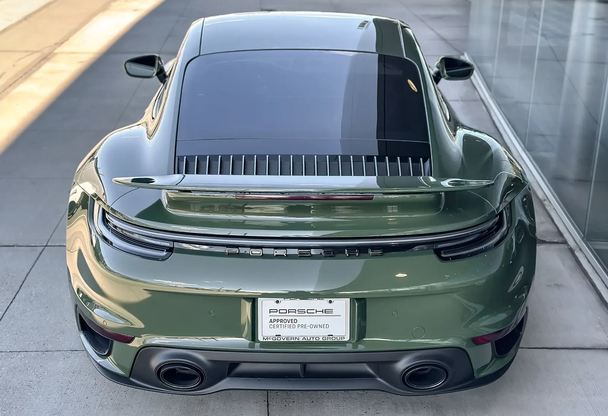 MP: 2k-Mile 2023 Porsche 992 Turbo Coupe Paint to Sample | PCARMARKET