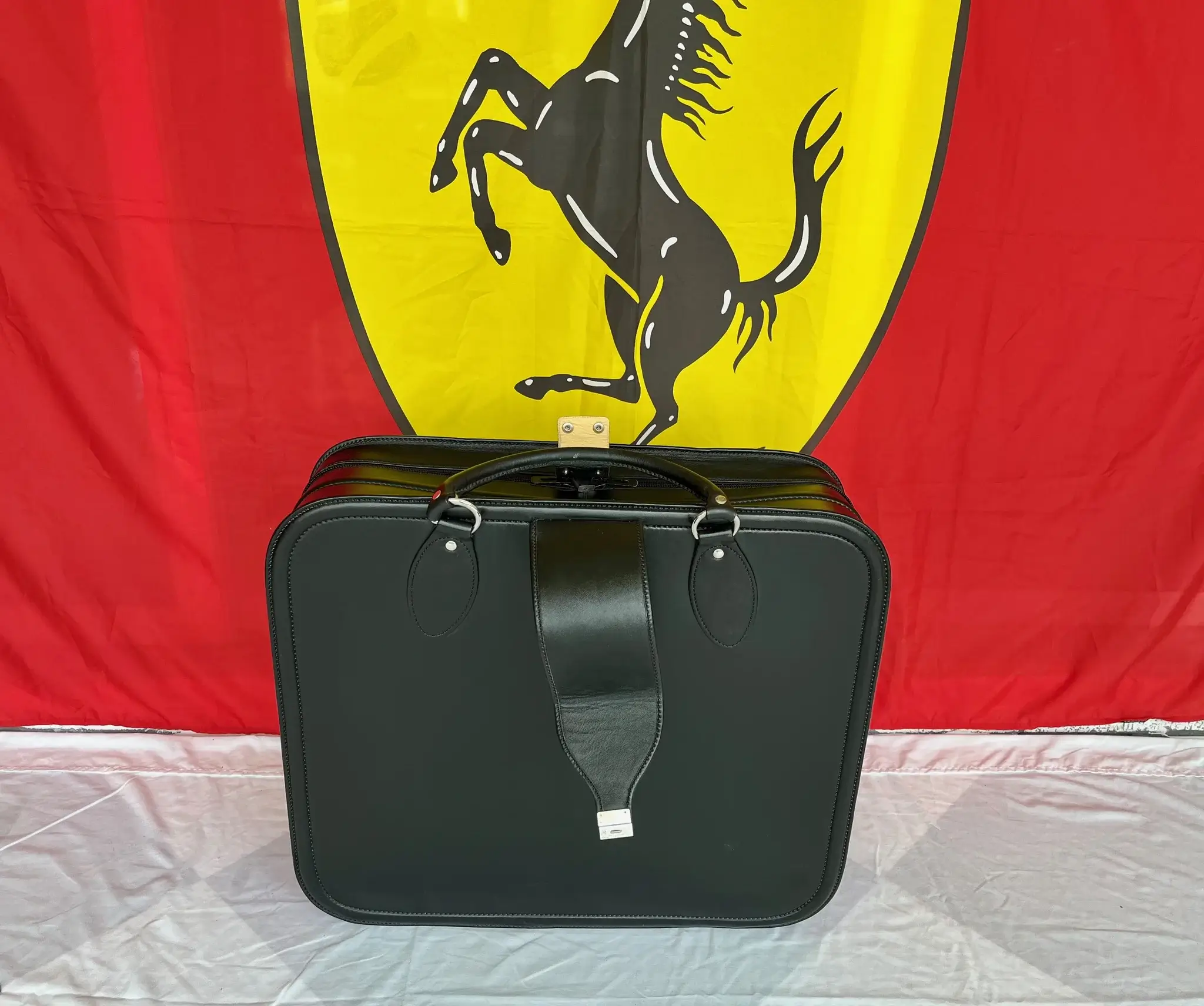 MP: Five-Piece Ferrari 348 Luggage Set by Schedoni | PCARMARKET