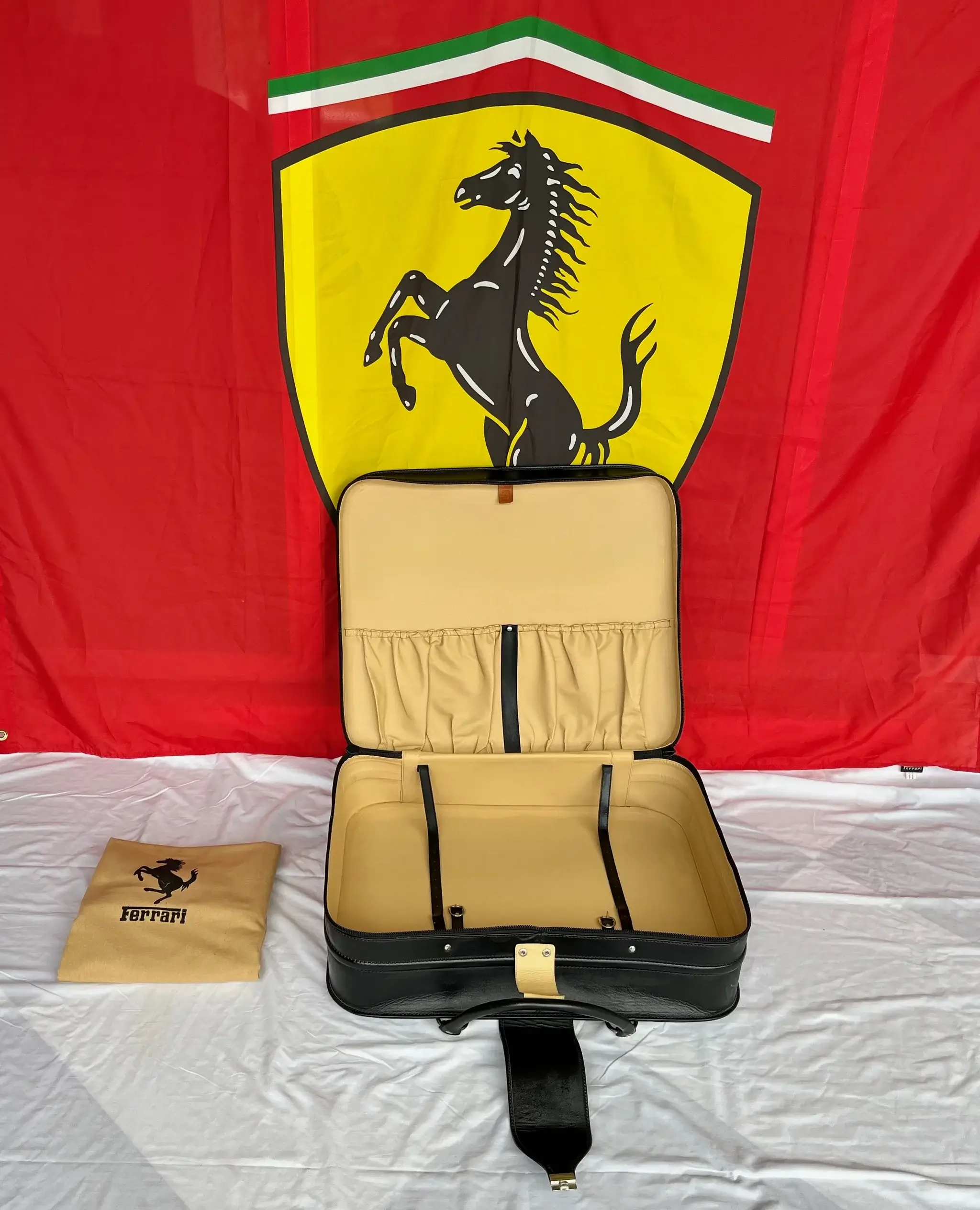 MP: Five-Piece Ferrari 348 Luggage Set by Schedoni | PCARMARKET