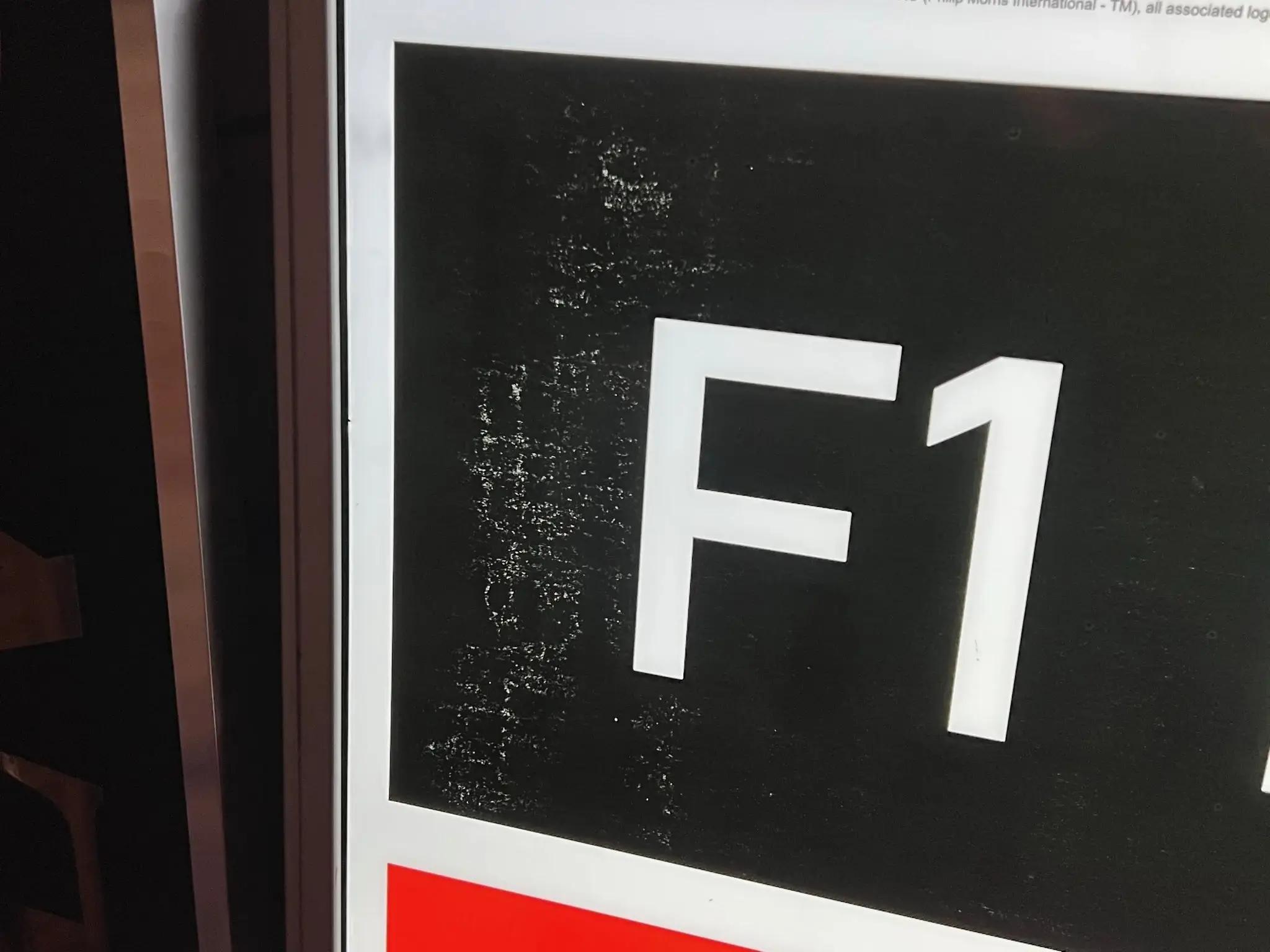 MP: Illuminated Ferrari F1 Paddock Event Sign | PCARMARKET