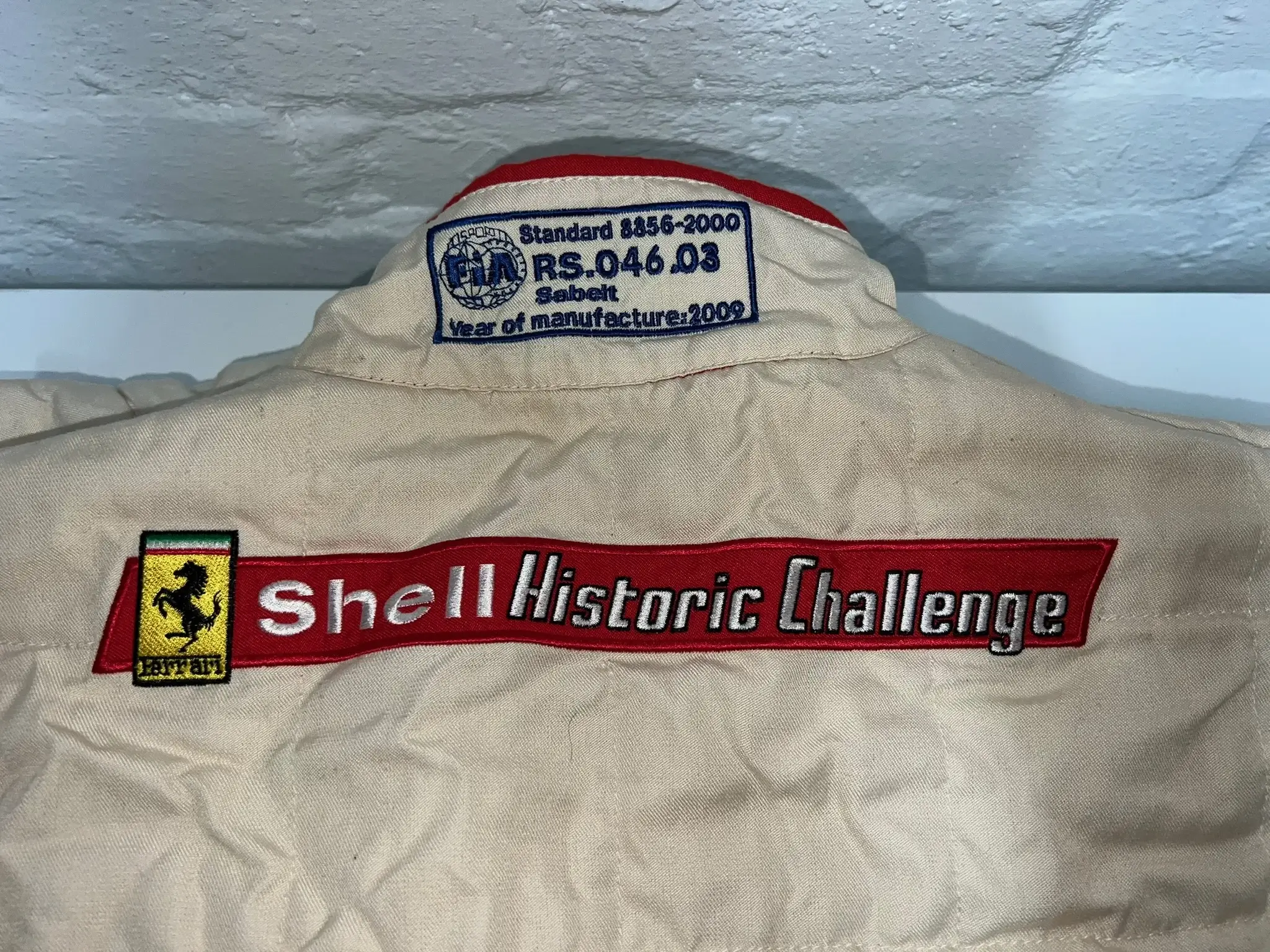 No Reserve 2009 Official Ferrari Shell Historic Challenge Racing Suit ...