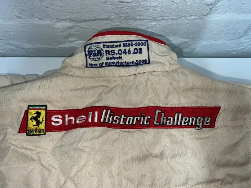 No Reserve 2009 Official Ferrari Shell Historic Challenge Racing Suit ...