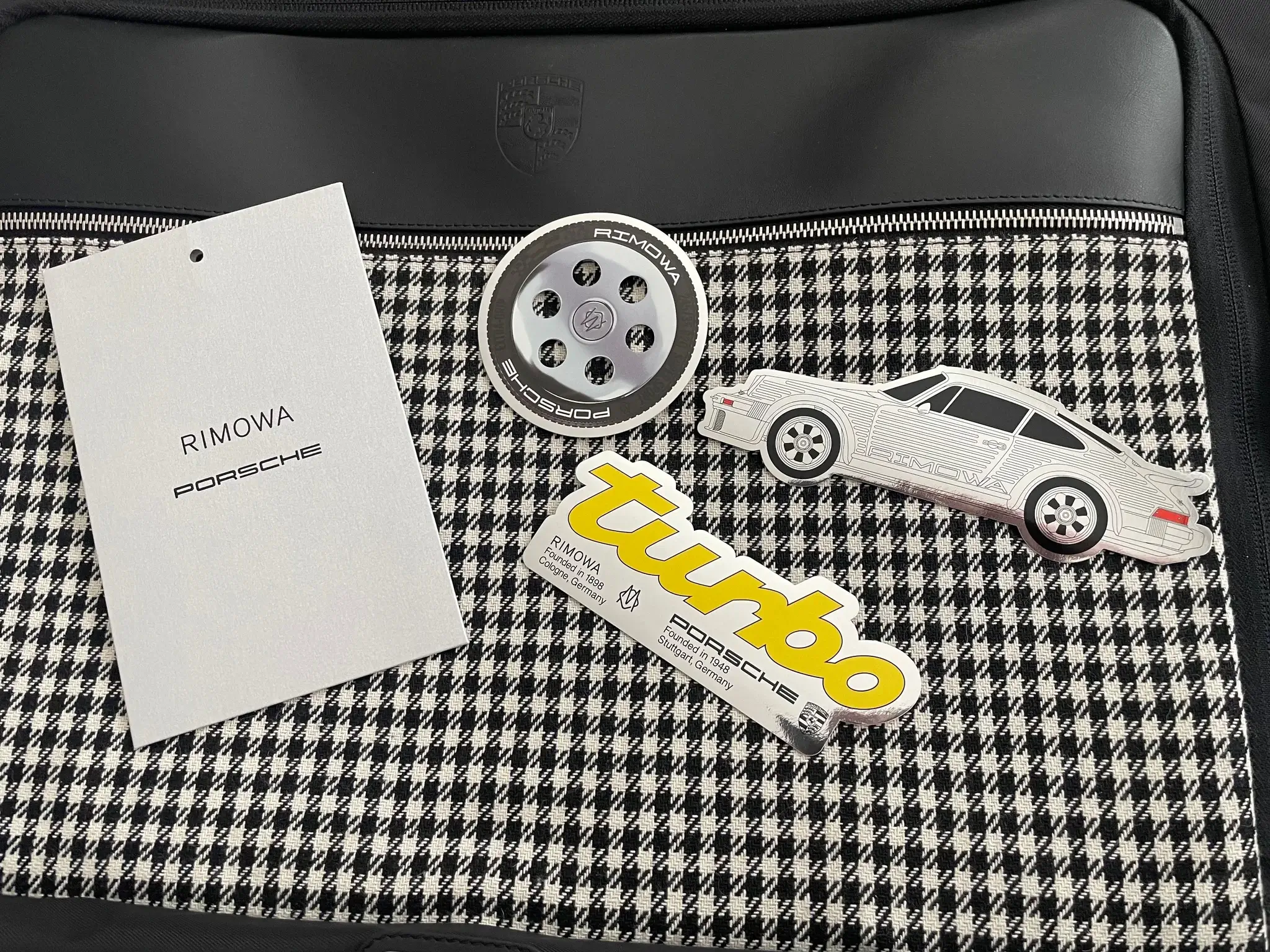 MP: Limited Edition Rimowa x Porsche Hand Carry Pepita Case #841