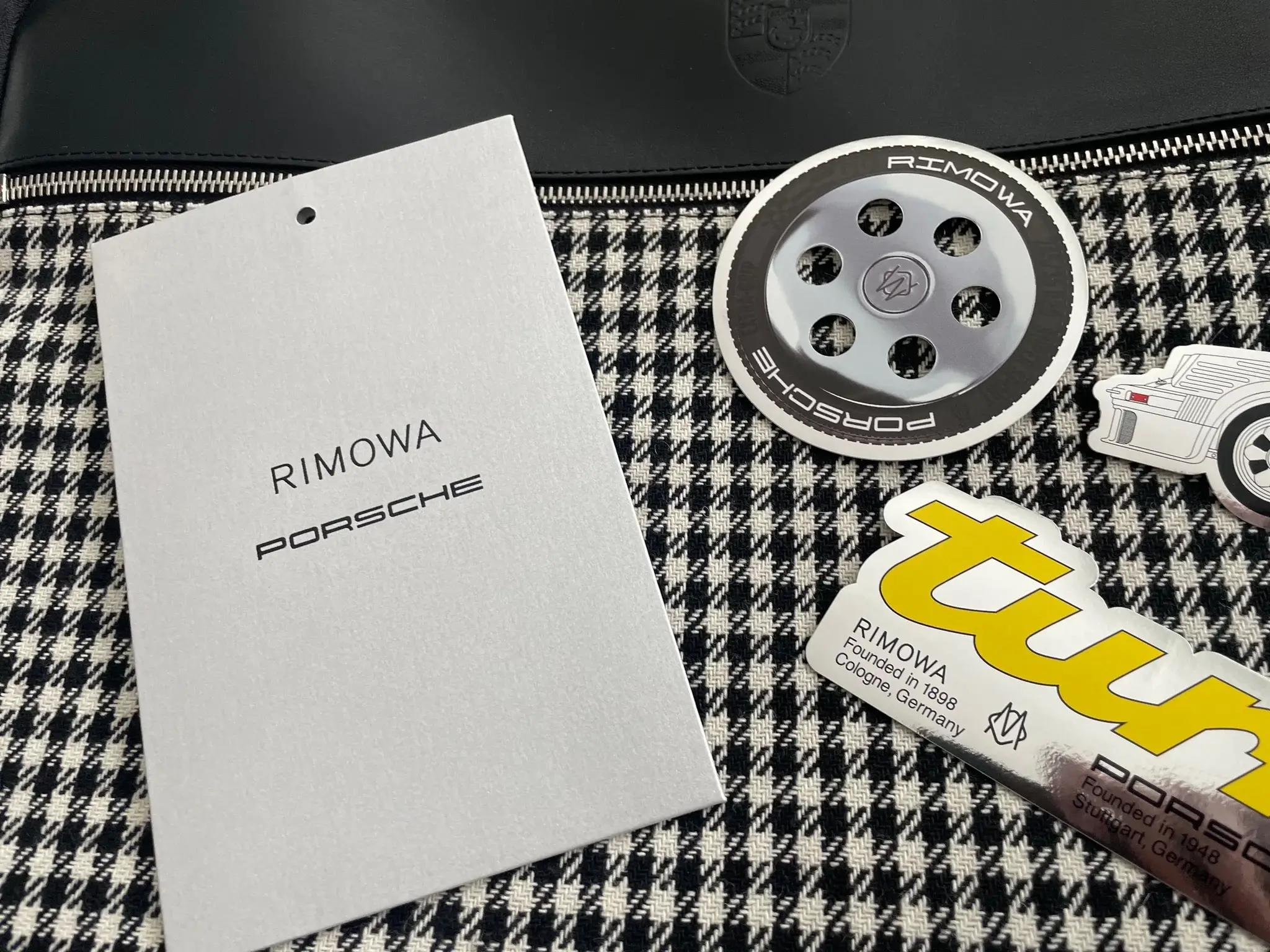 MP: Limited Edition Rimowa x Porsche Hand Carry Pepita Case #841