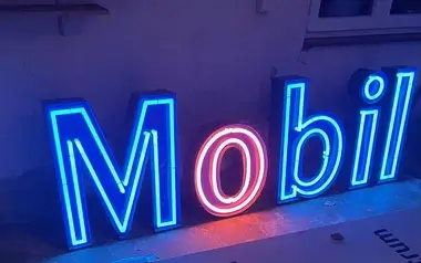 MP: Neon Illuminated Mobil Dienst Sign | PCARMARKET