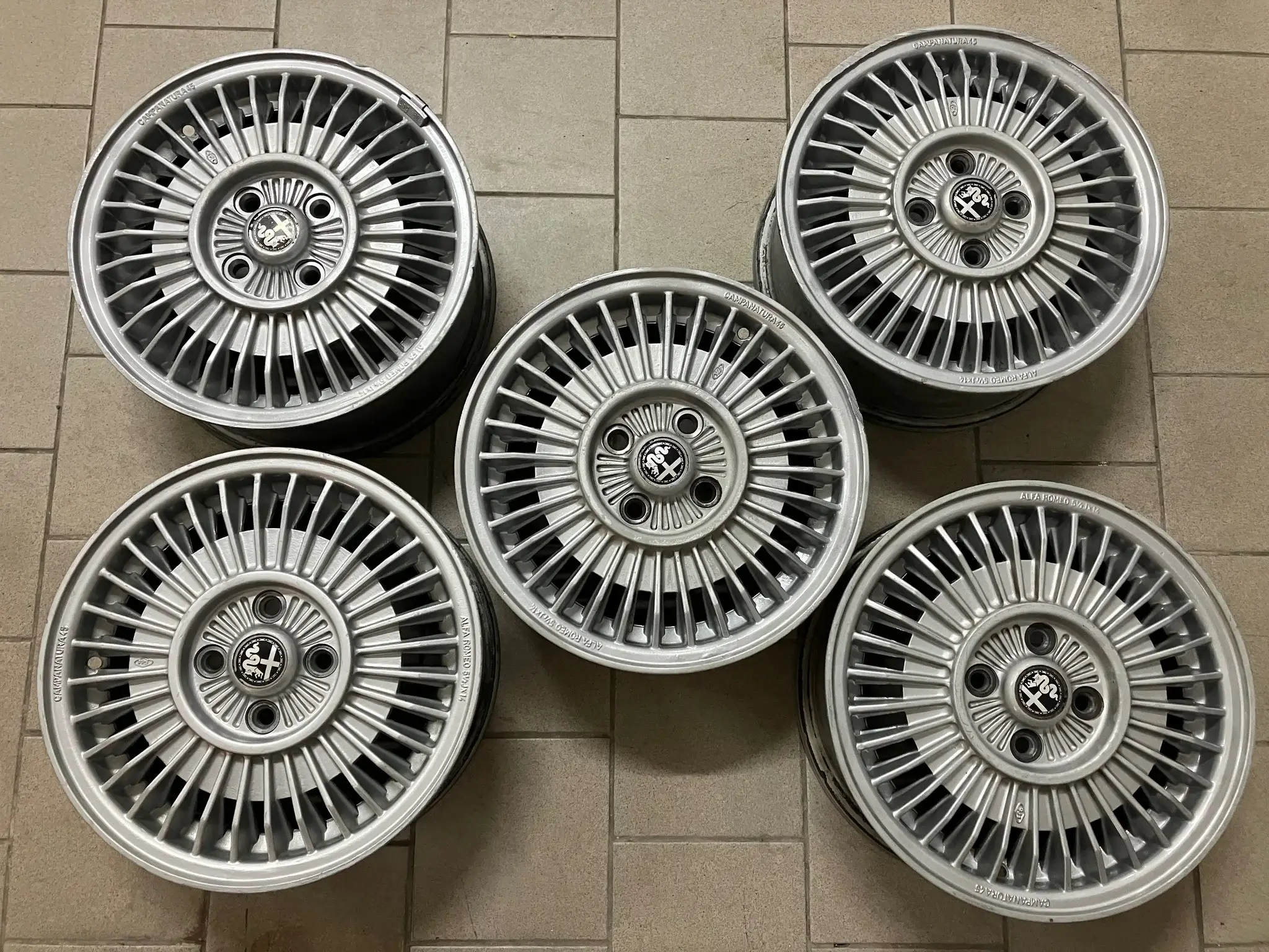 未整備　alfa romeo 24インチ MP: Original Alfa Romeo 5.5